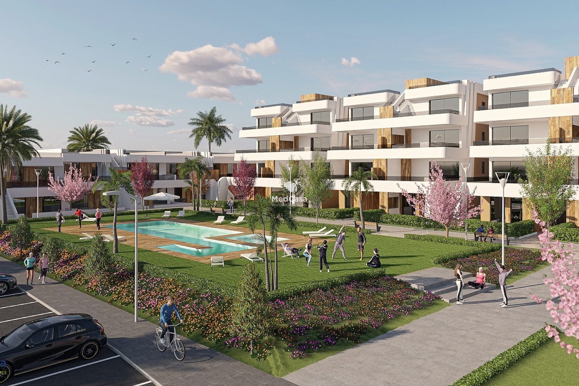 New Build - Ground floor apartment -
Condado de Alhama