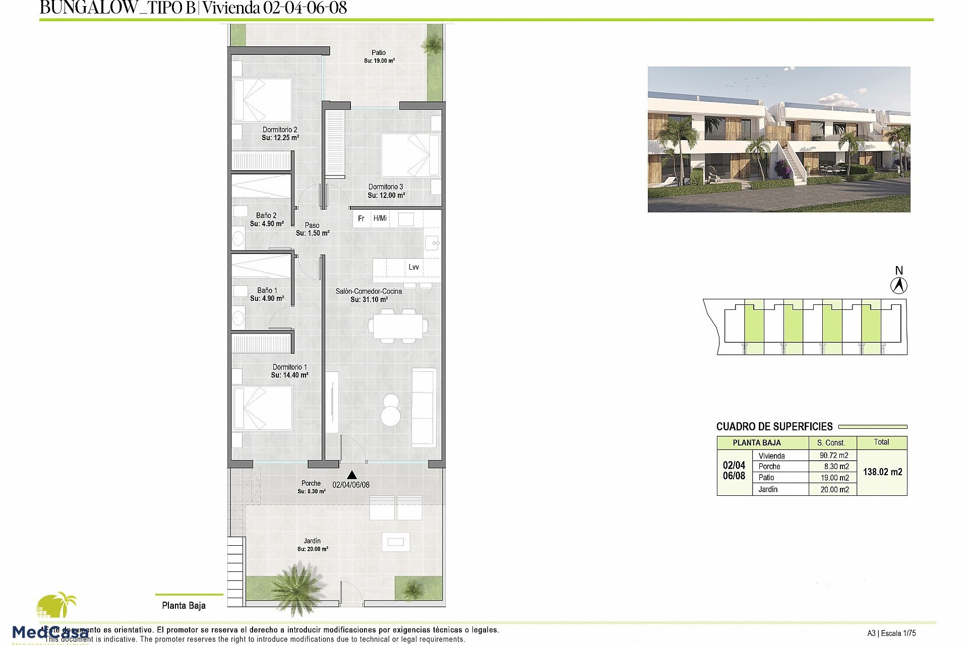New Build - Ground floor apartment -
Condado de Alhama