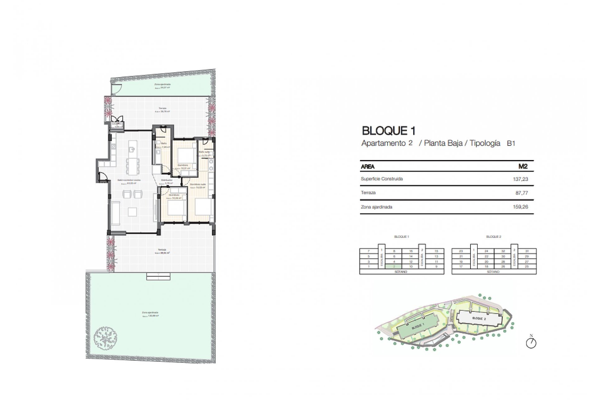 New Build - Ground floor apartment -
Golf Las Colinas