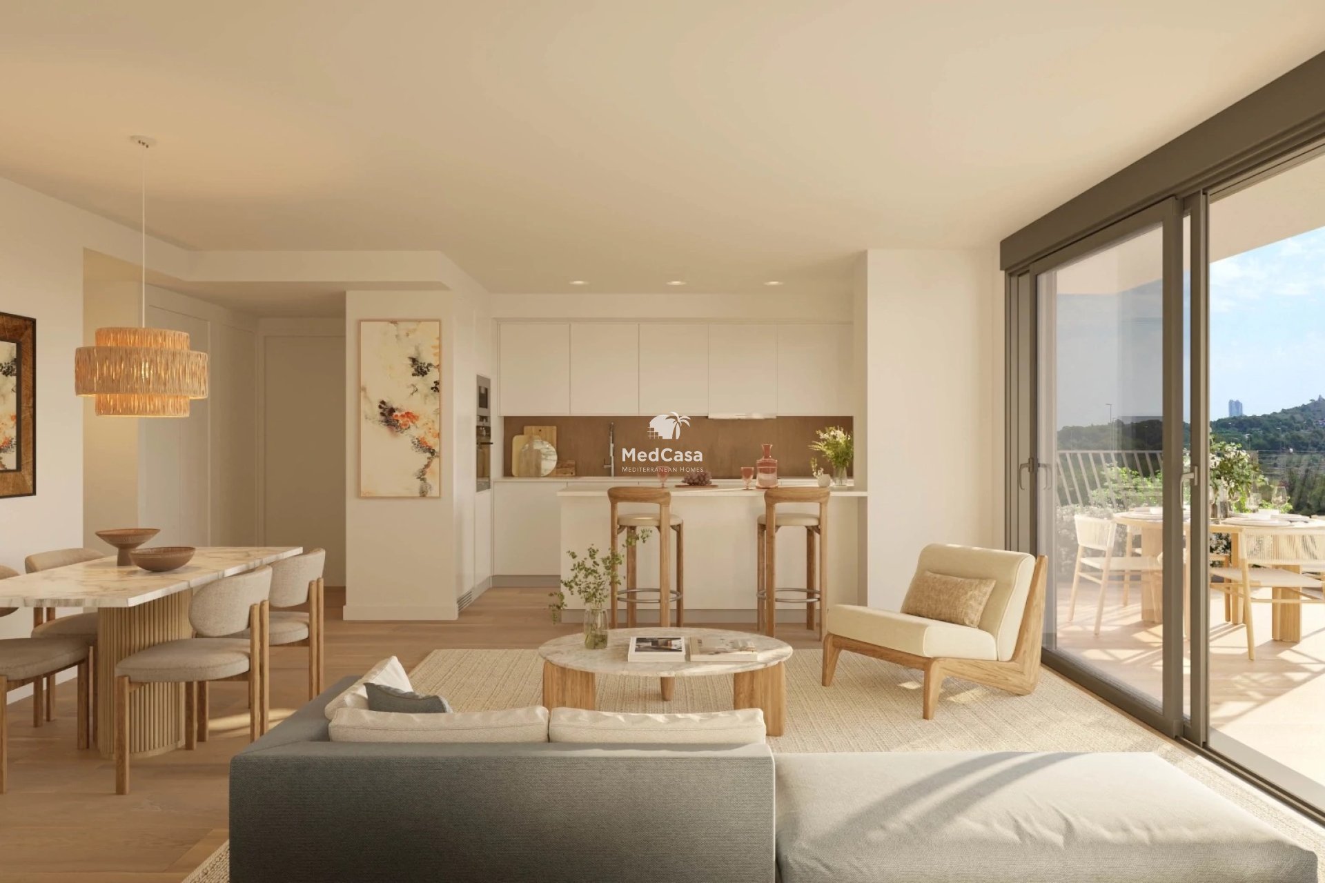 New Build - Ground floor apartment -
Villajoyosa - La Vila Joiosa