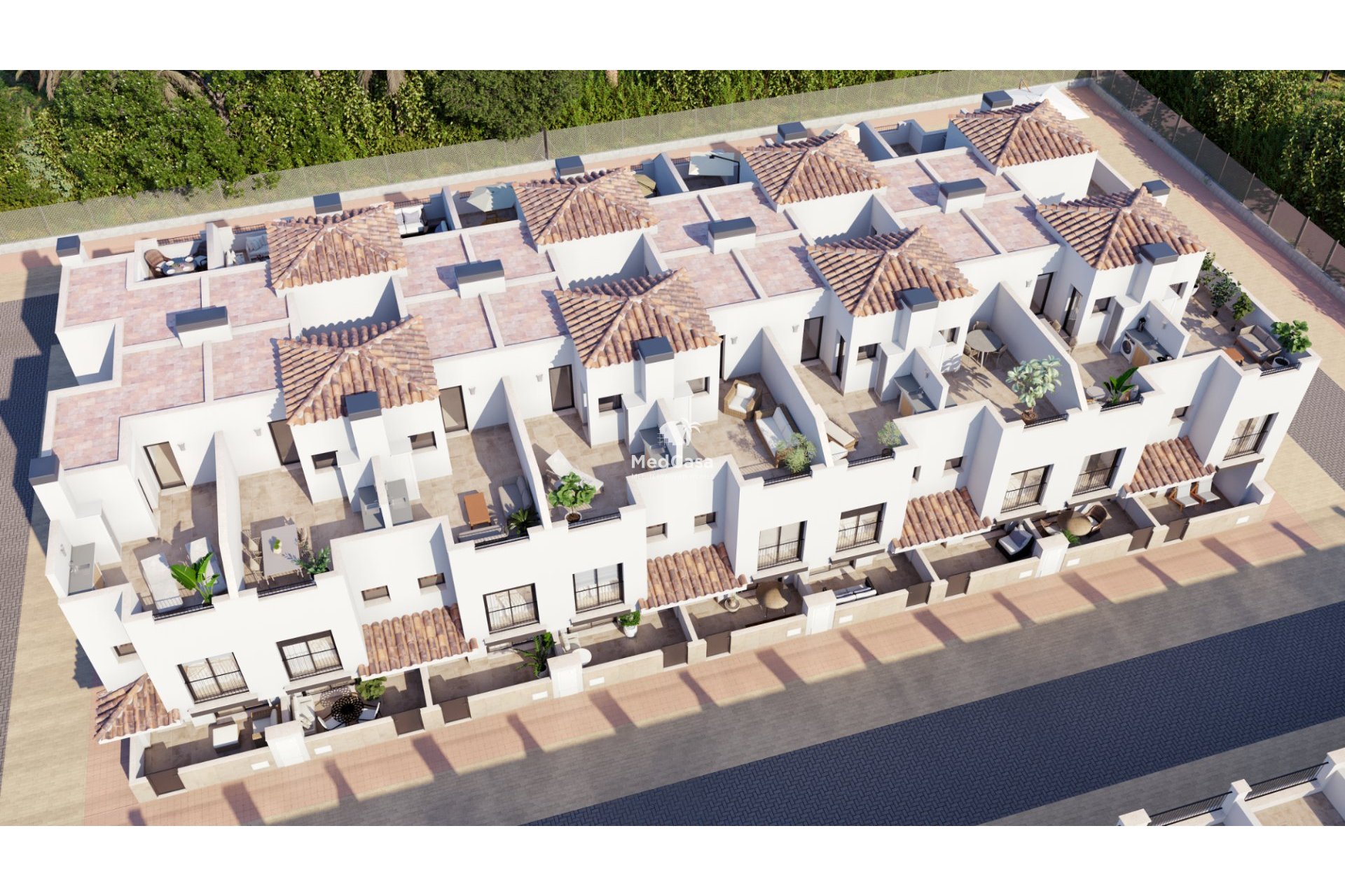 Obra nueva - Adosado -
Santa Rosalia