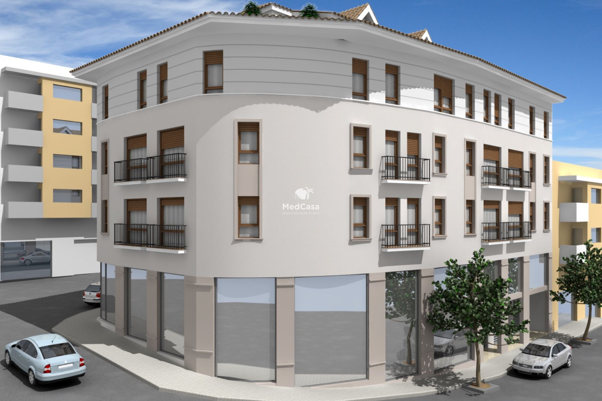 Obra nueva - Apartamento -
Moraira - Centro