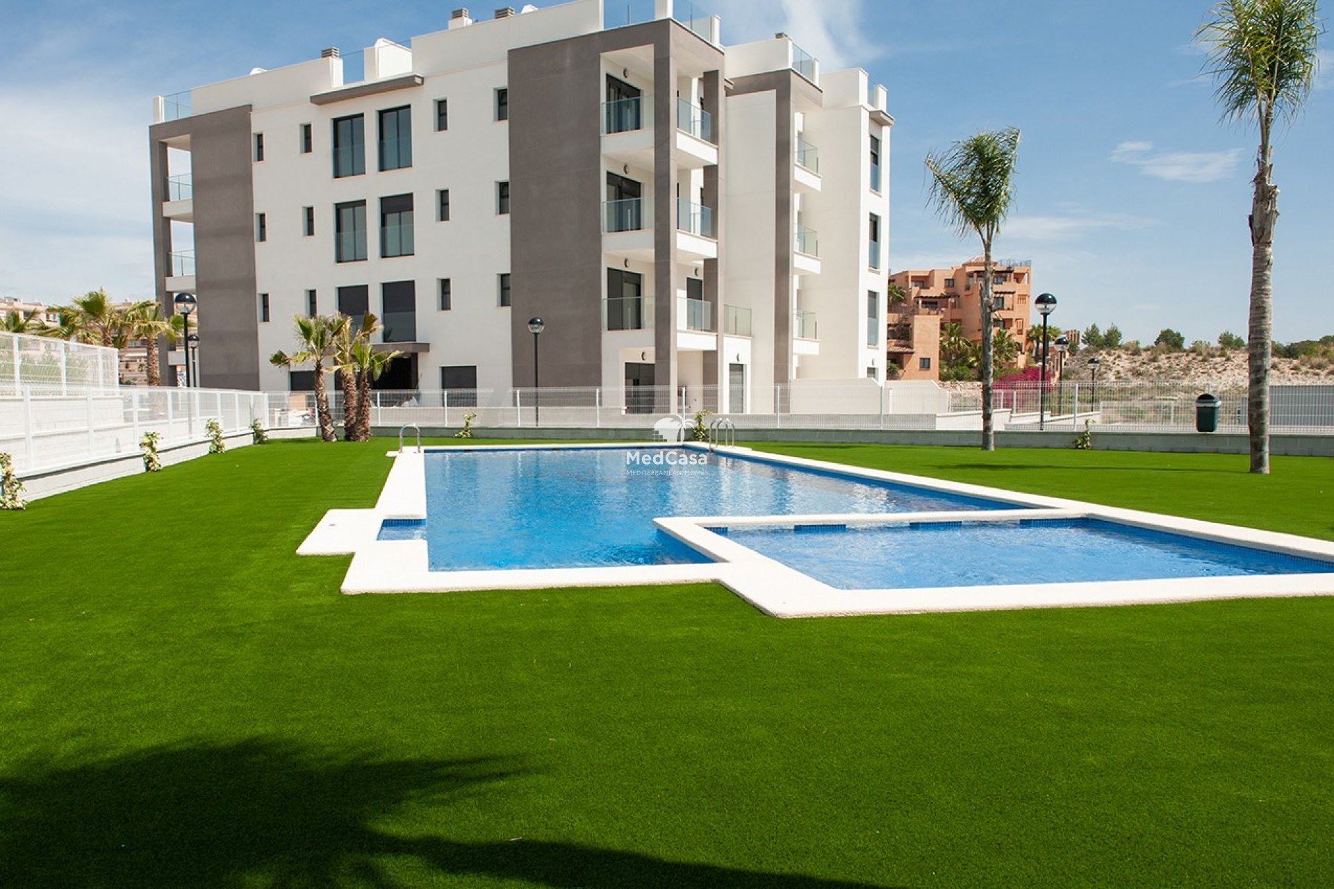 Obra nueva - Apartamento -
Orihuela Costa - Villamartín