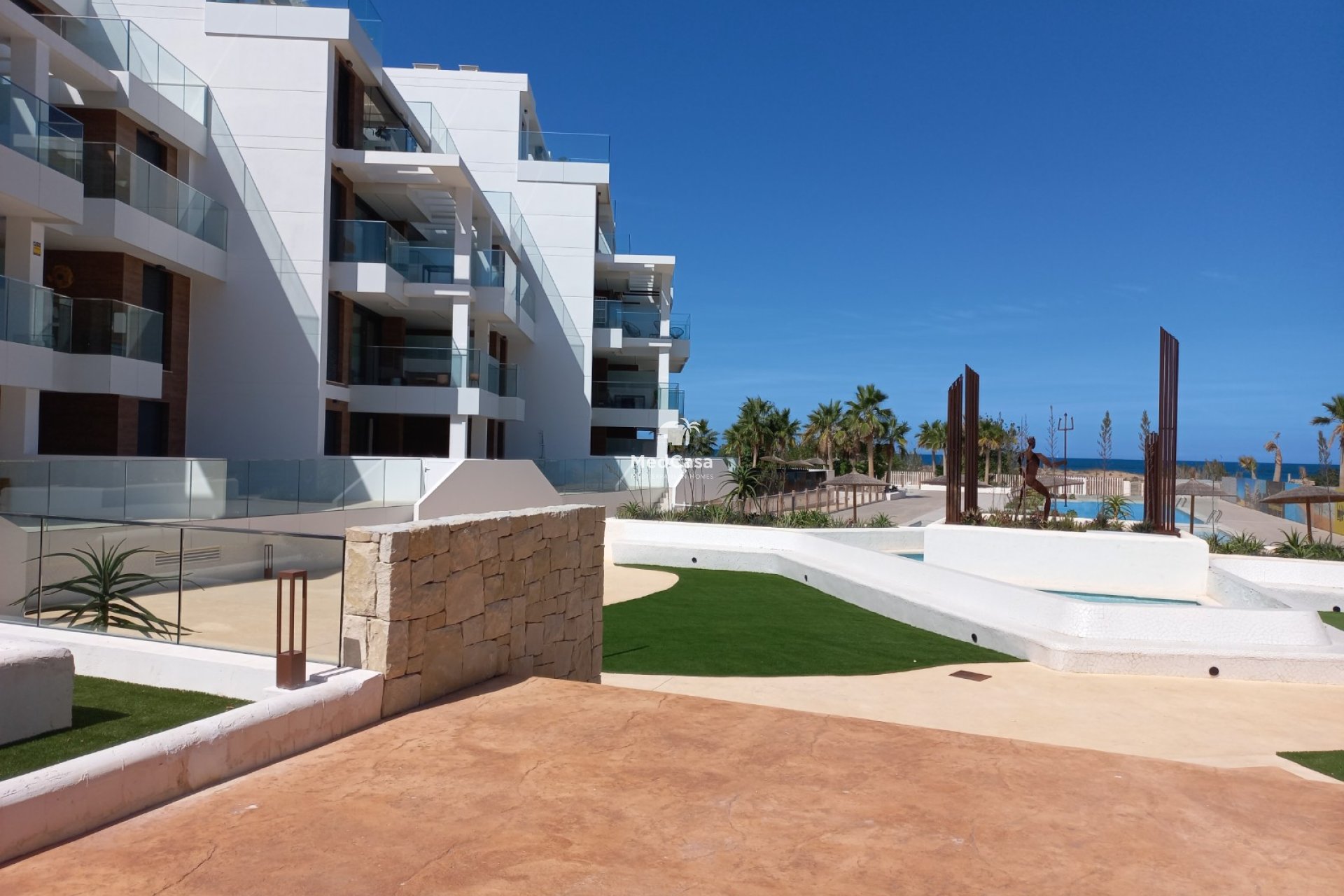 Obra nueva - Apartamento planta baja -
Denia