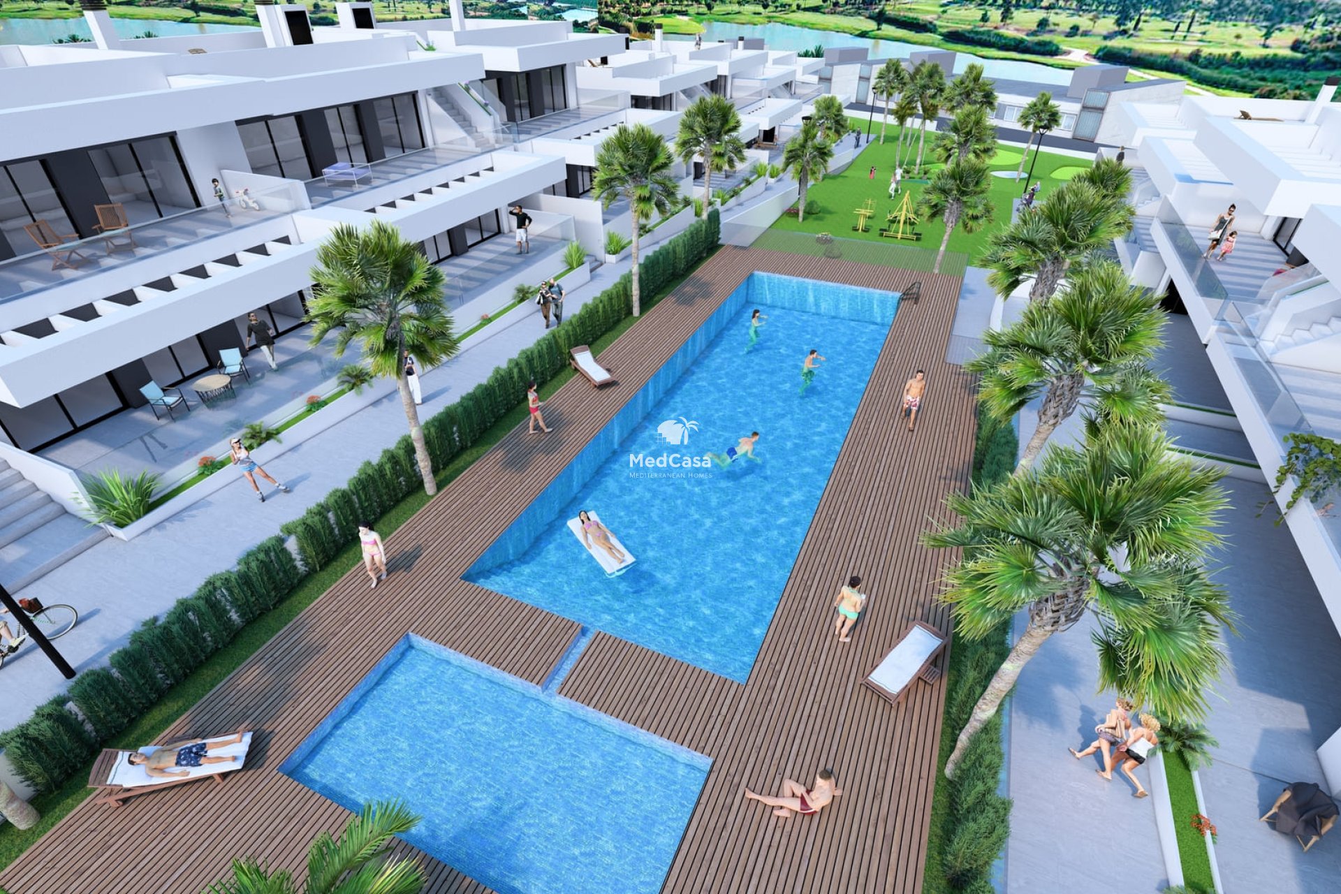 Obra nueva - Apartamento planta baja -
Golf La Finca - La Finca Golf