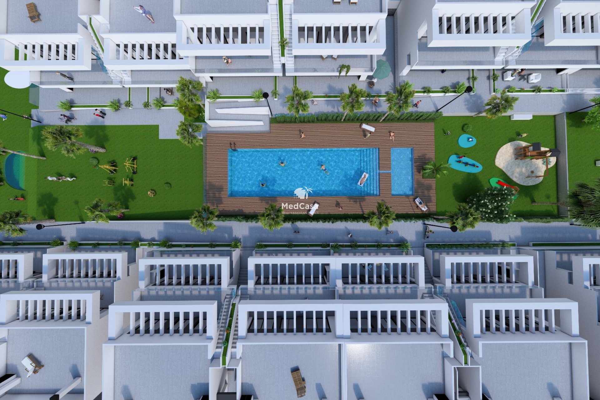 Obra nueva - Apartamento planta baja -
Golf La Finca