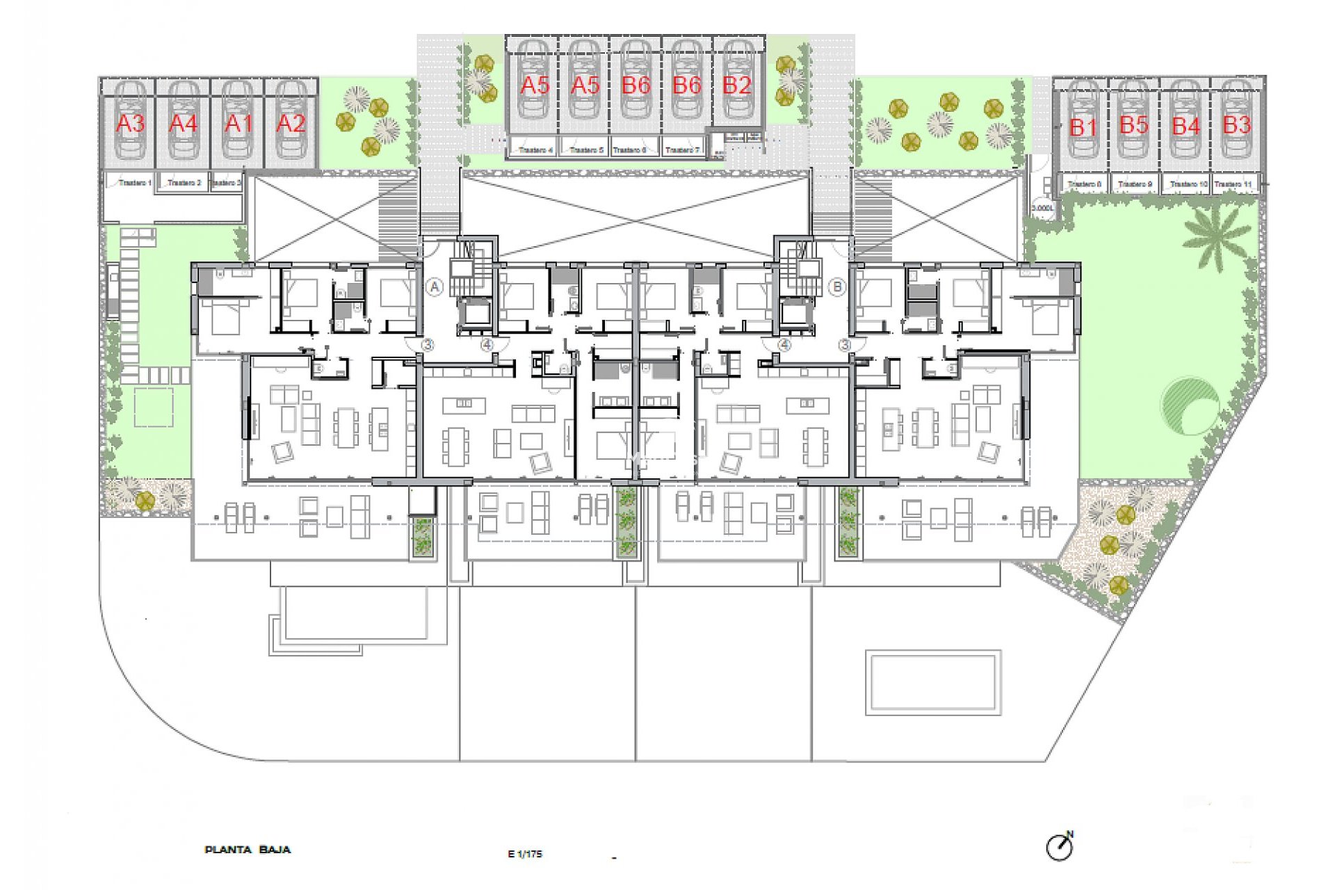 Obra nueva - Apartamento planta baja -
Golf Las Colinas