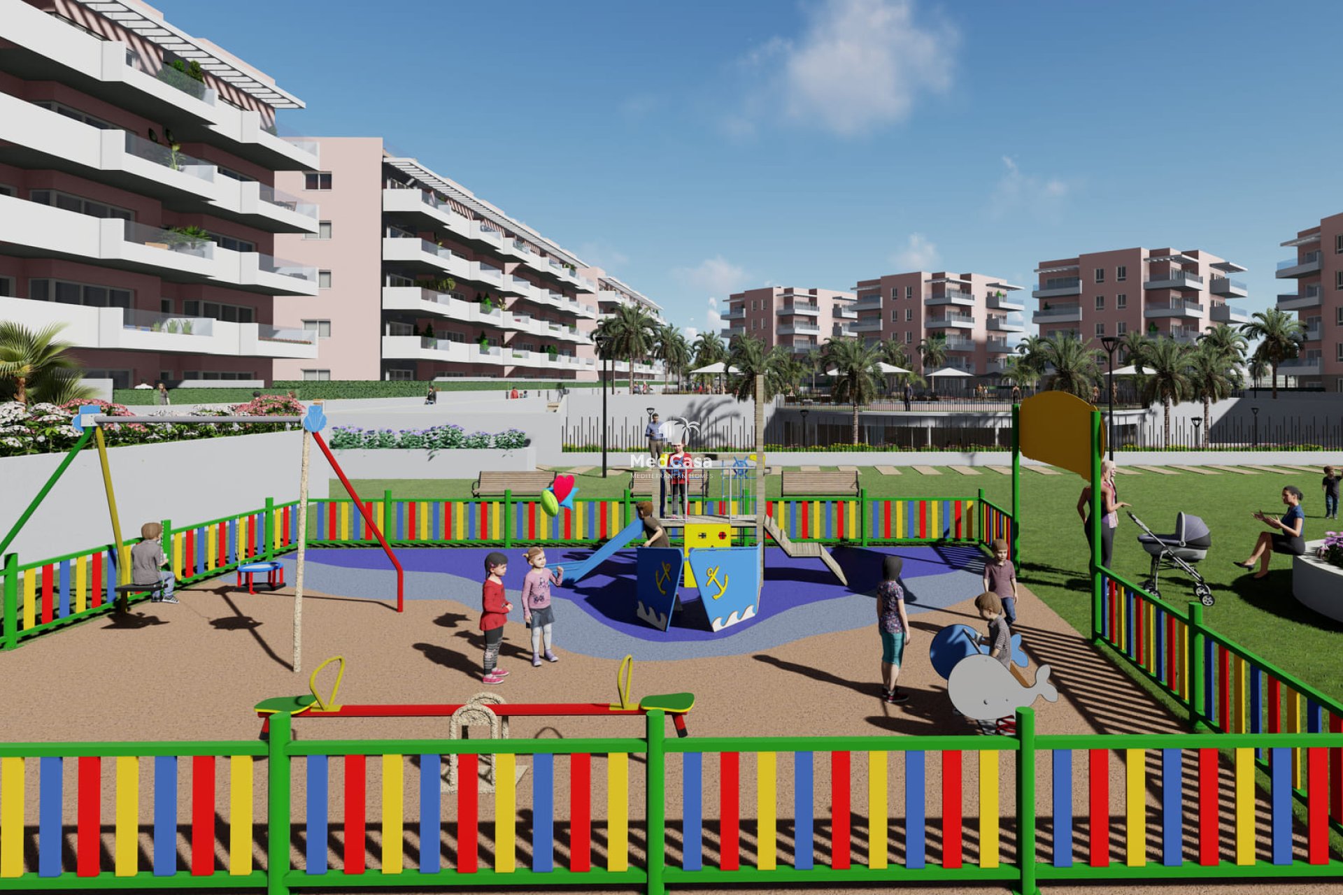 Obra nueva - Apartamento planta baja -
Guardamar del Segura