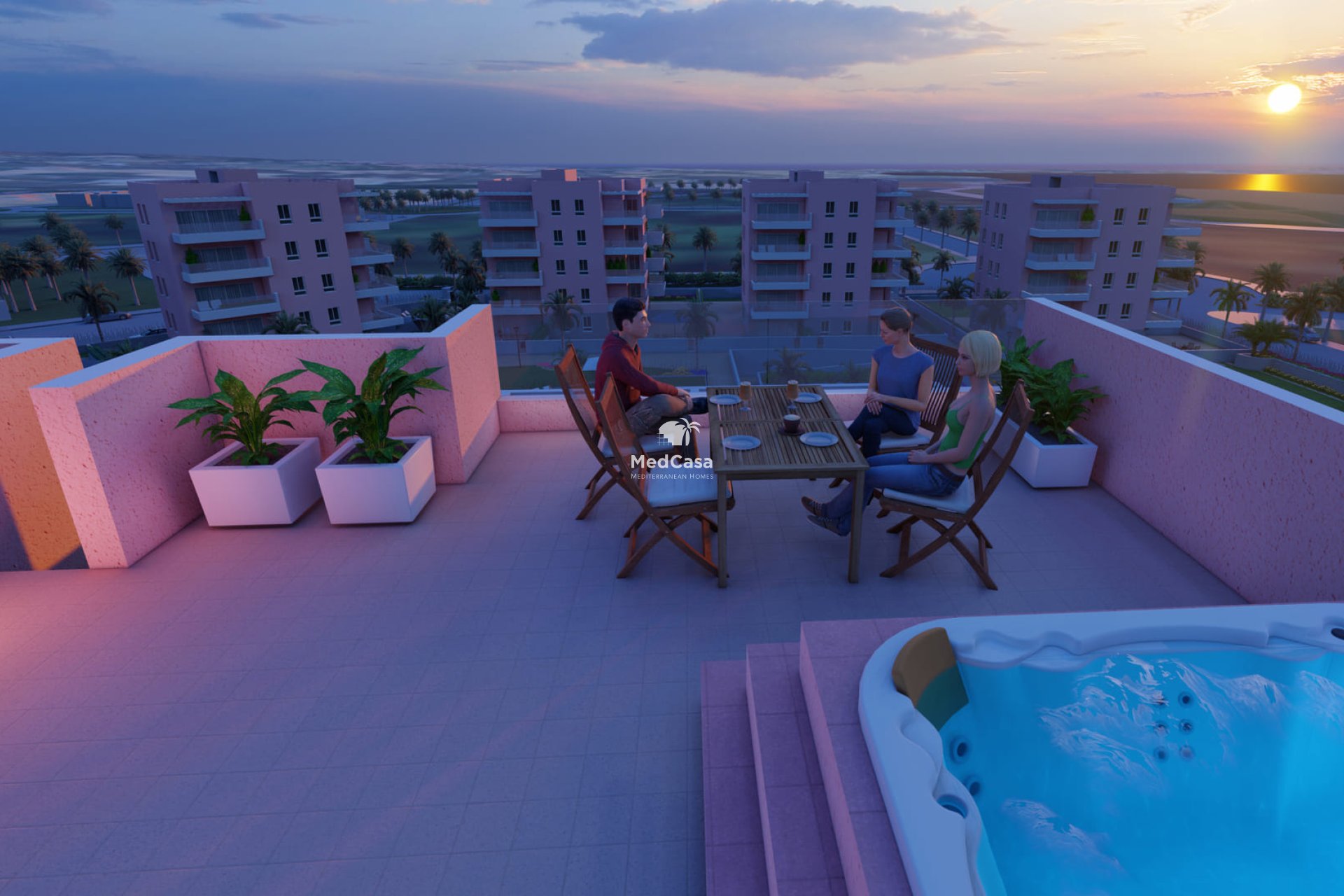 Obra nueva - Apartamento planta baja -
Guardamar del Segura