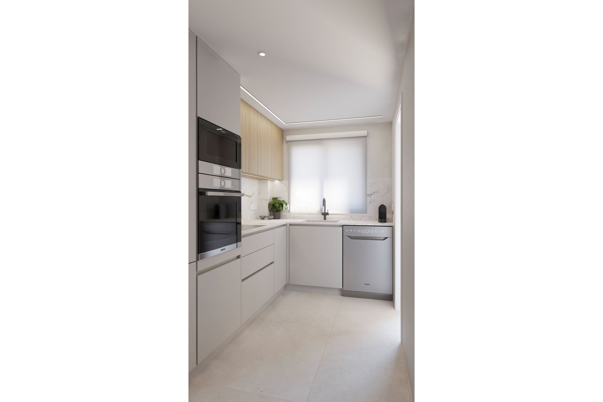 Obra nueva - Apartamento planta baja -
Jávea