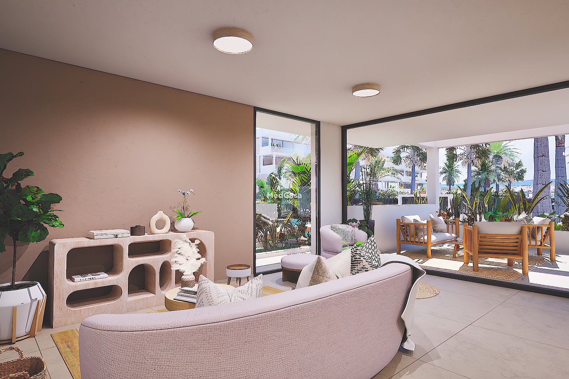 Obra nueva - Apartamento planta baja -
La Manga