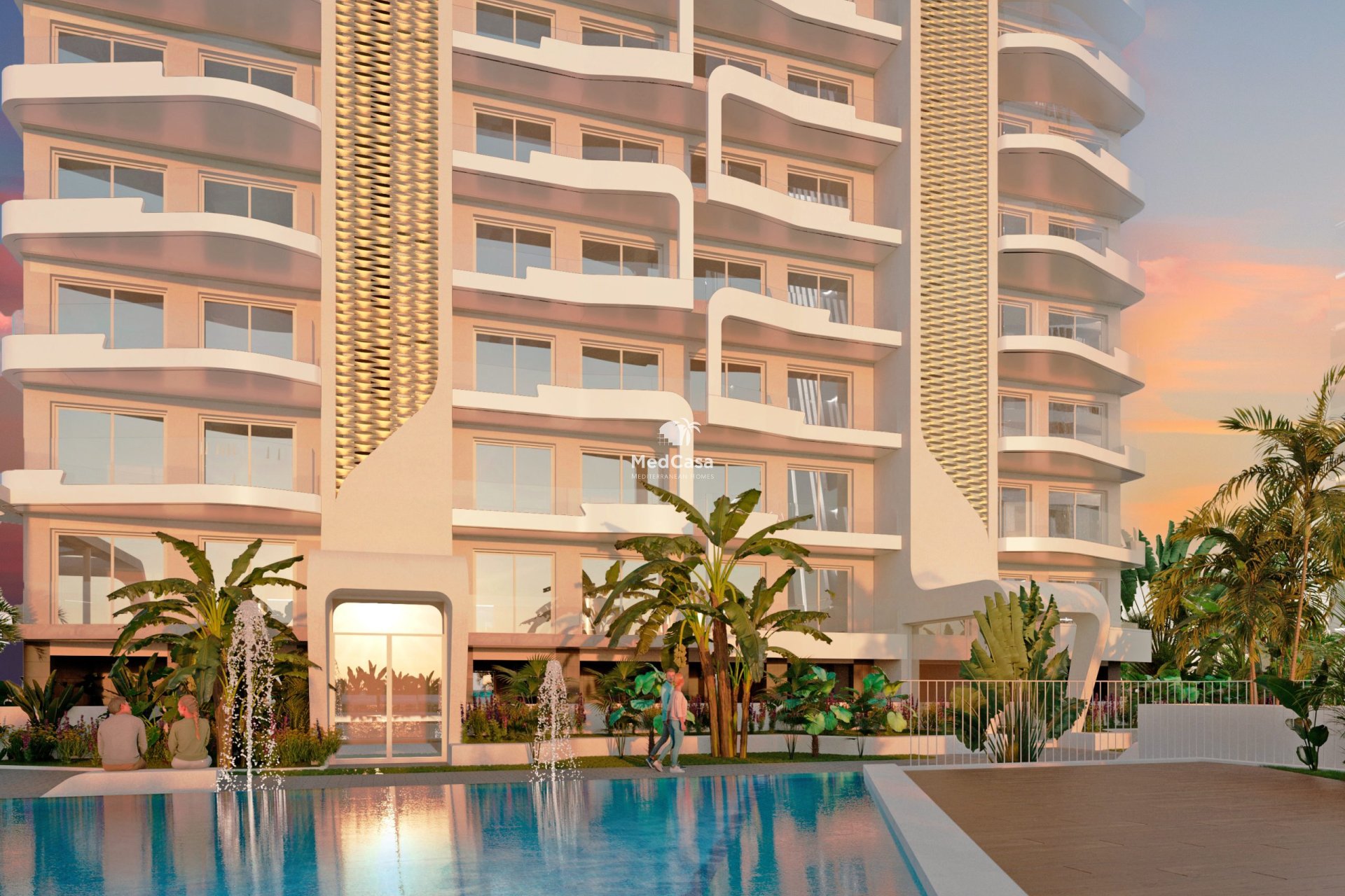 Obra nueva - Apartamento planta baja -
La Manga