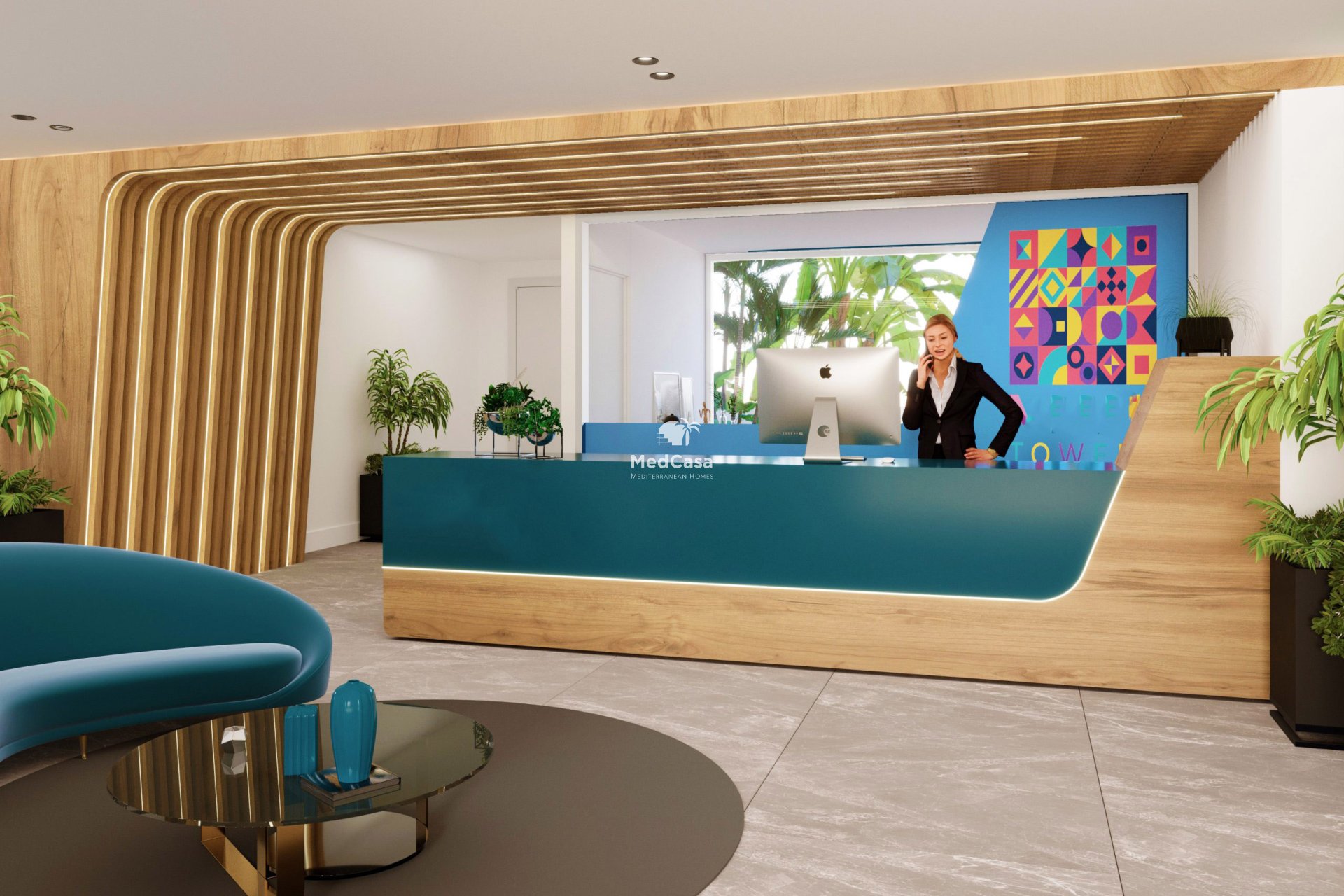 Obra nueva - Apartamento planta baja -
La Manga