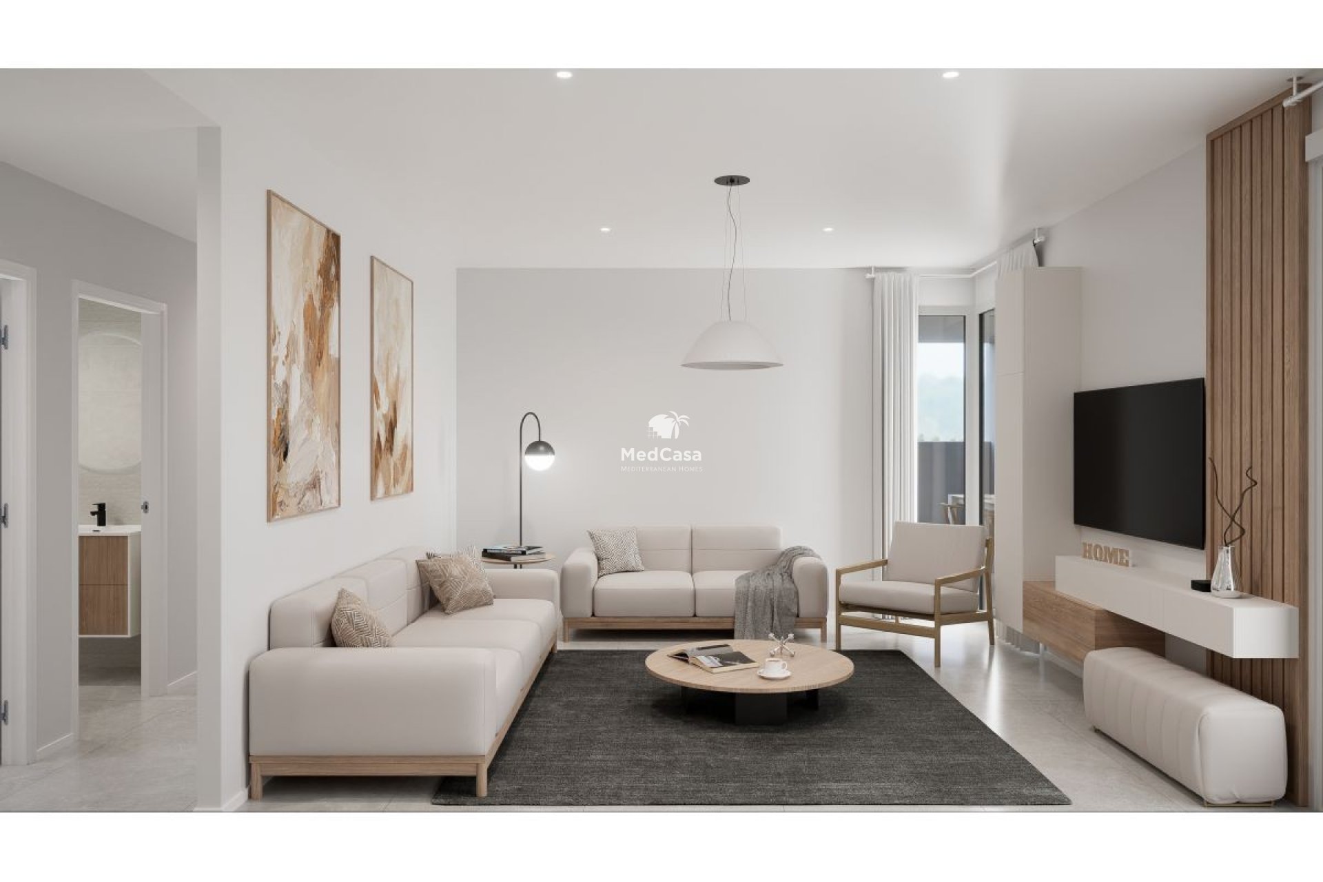 Obra nueva - Apartamento planta baja -
Los Alcázares