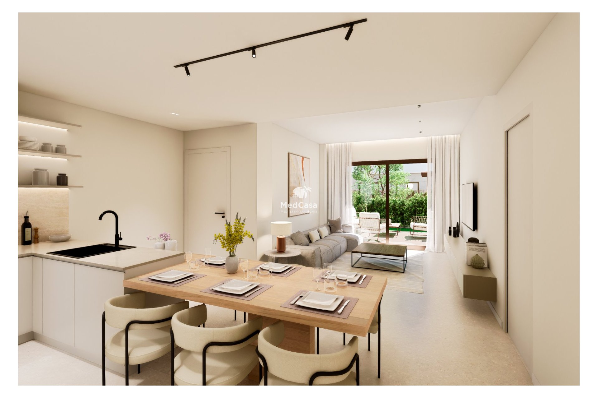 Obra nueva - Apartamento planta baja -
Los Alcázares