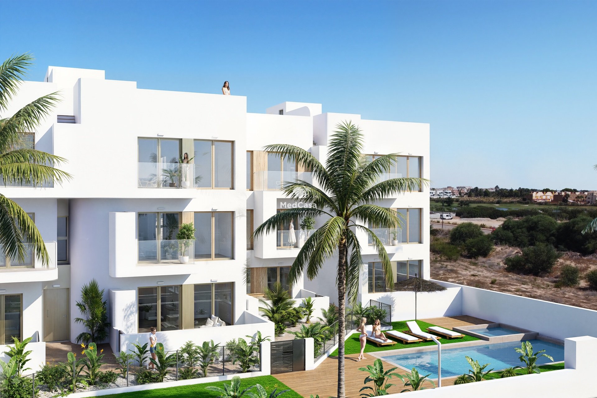 Obra nueva - Apartamento planta baja -
Los Alcázares