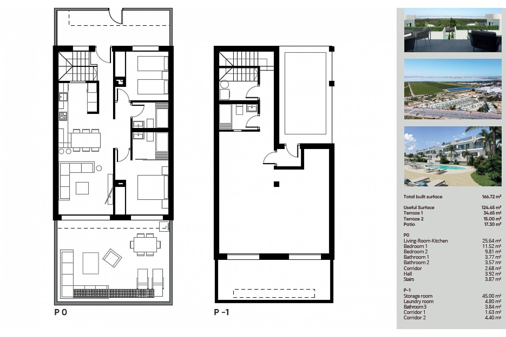 Obra nueva - Apartamento planta baja -
Los Balcones (Torrevieja)