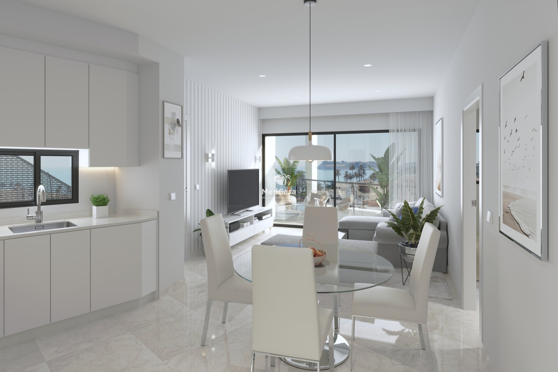 Obra nueva - Apartamento planta baja -
Mazarrón