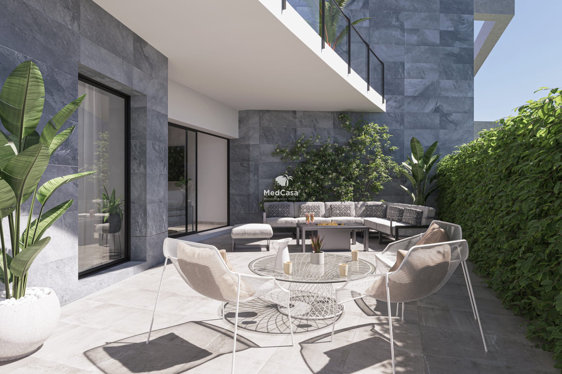 Obra nueva - Apartamento planta baja -
Mazarrón