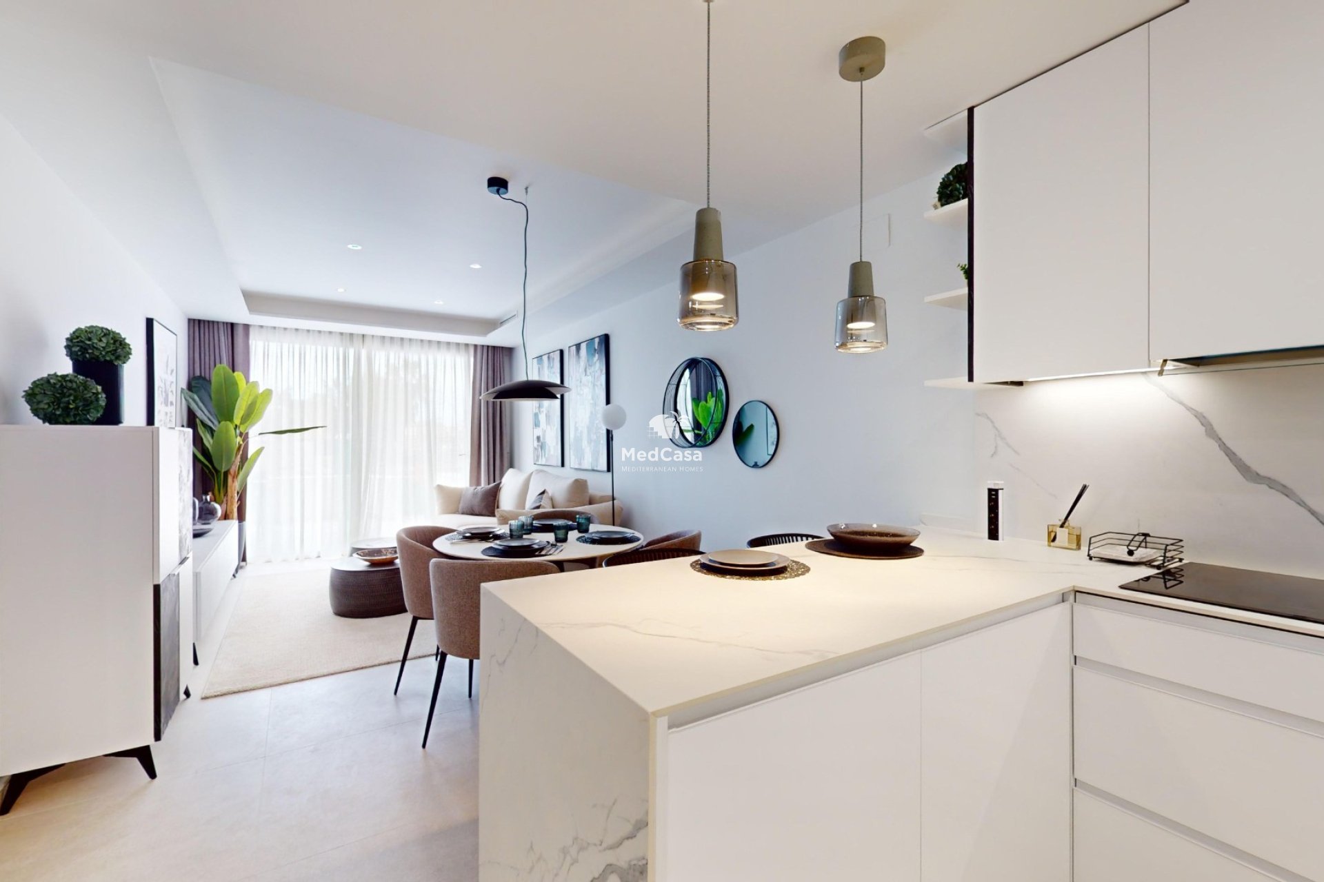 Obra nueva - Apartamento planta baja -
Orihuela Costa - Aguamarina