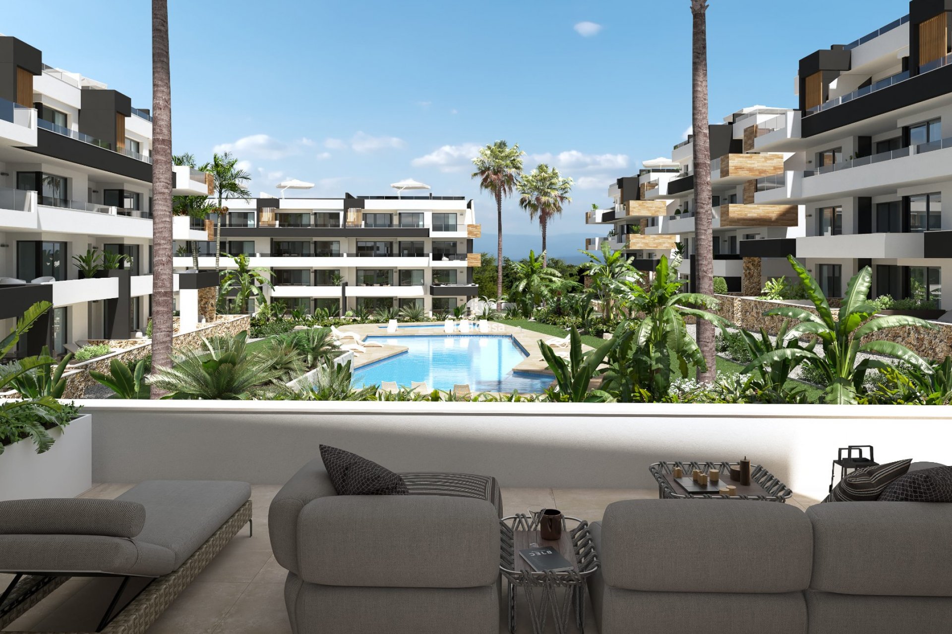 Obra nueva - Apartamento planta baja -
Orihuela Costa