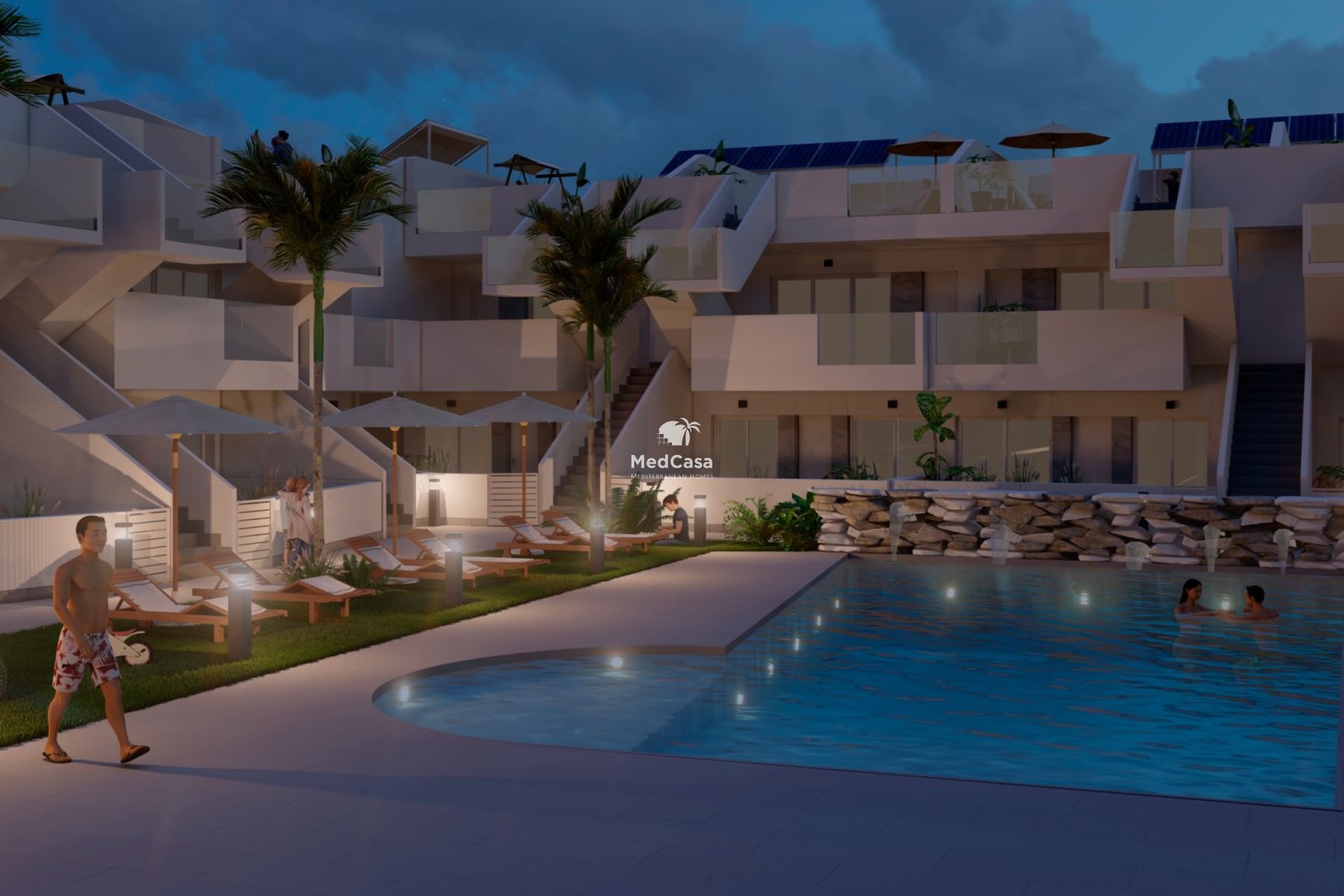 Obra nueva - Apartamento planta baja -
Roldan