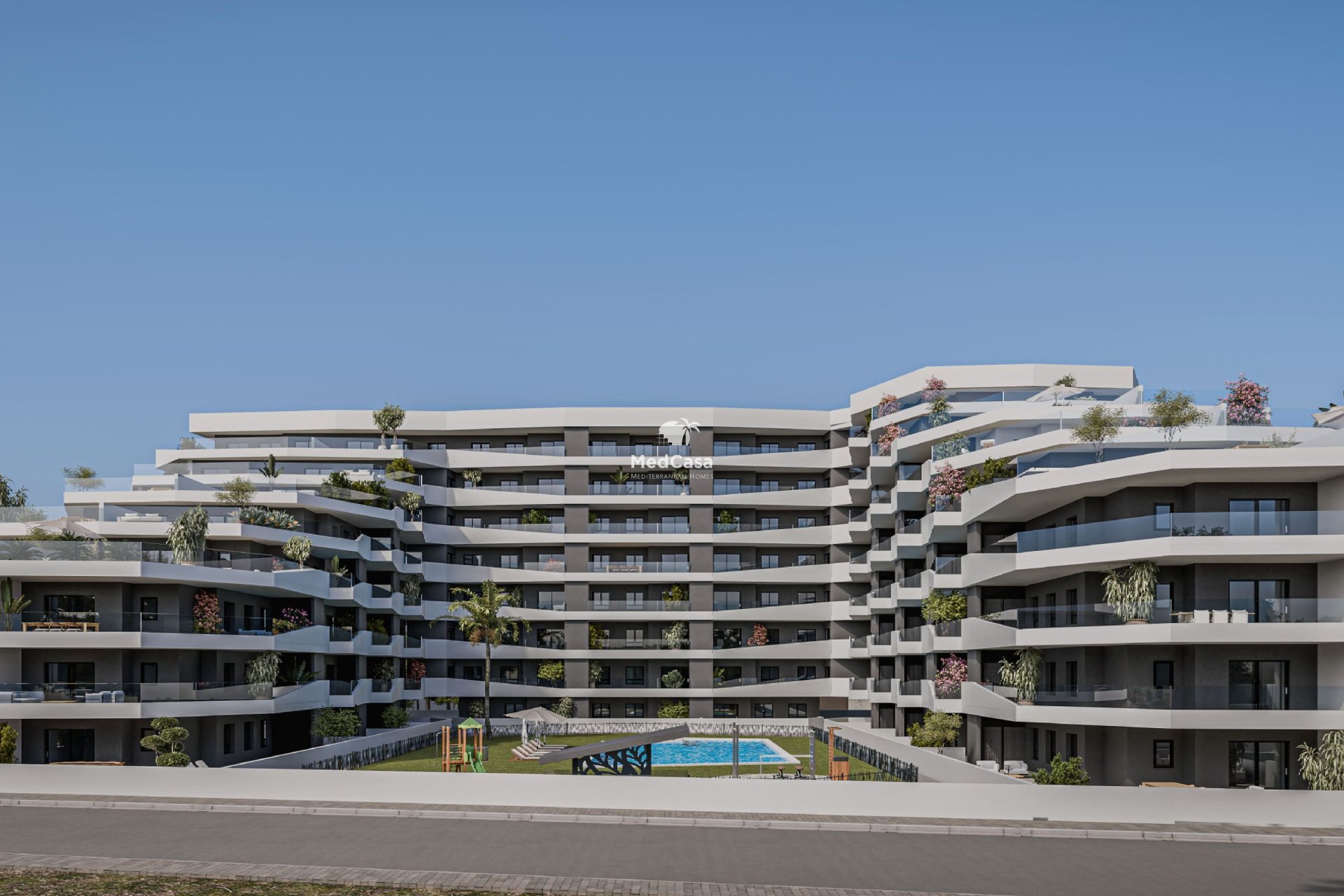 Obra nueva - Apartamento planta baja -
San Miguel de Salinas