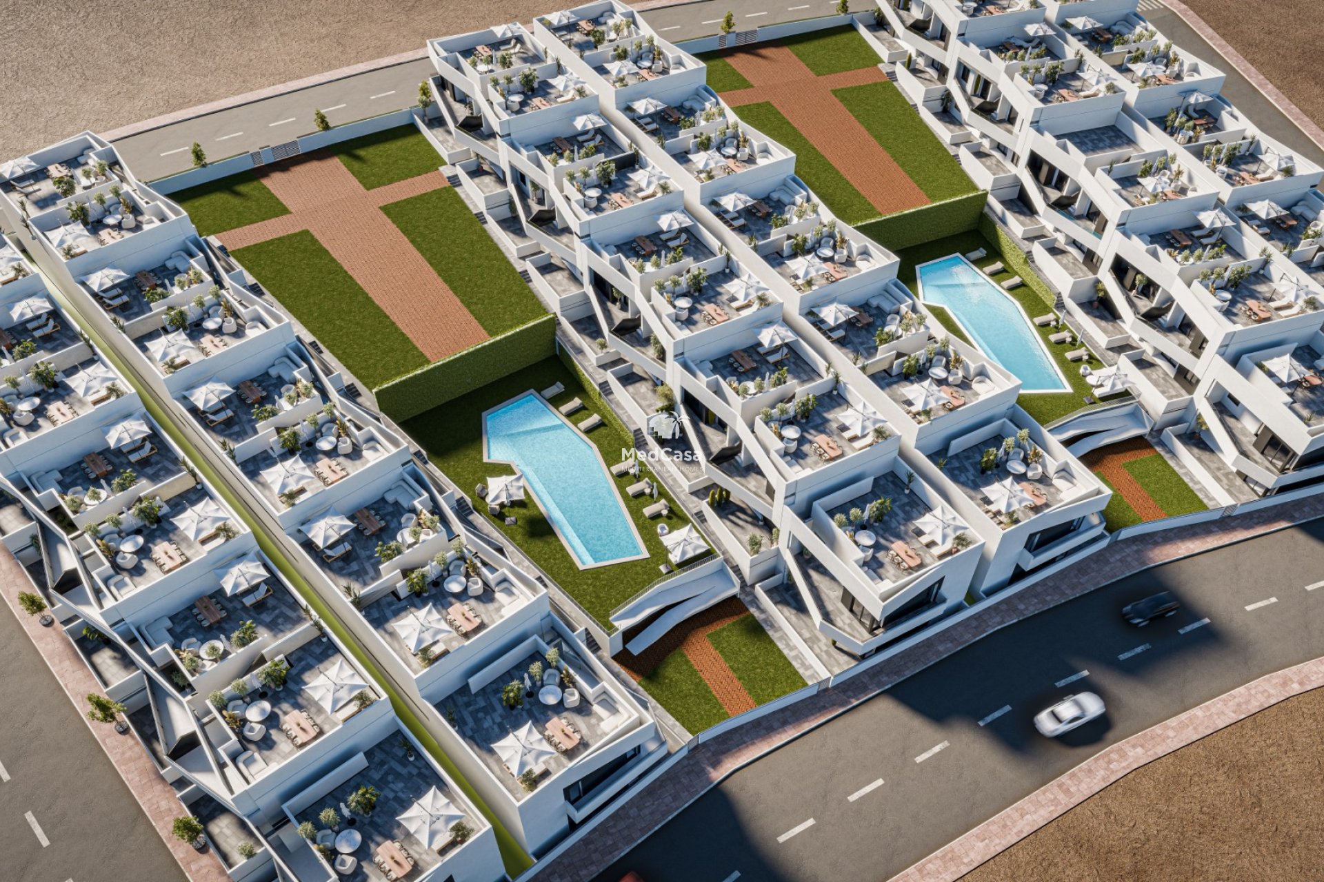 Obra nueva - Apartamento planta baja -
San Miguel de Salinas