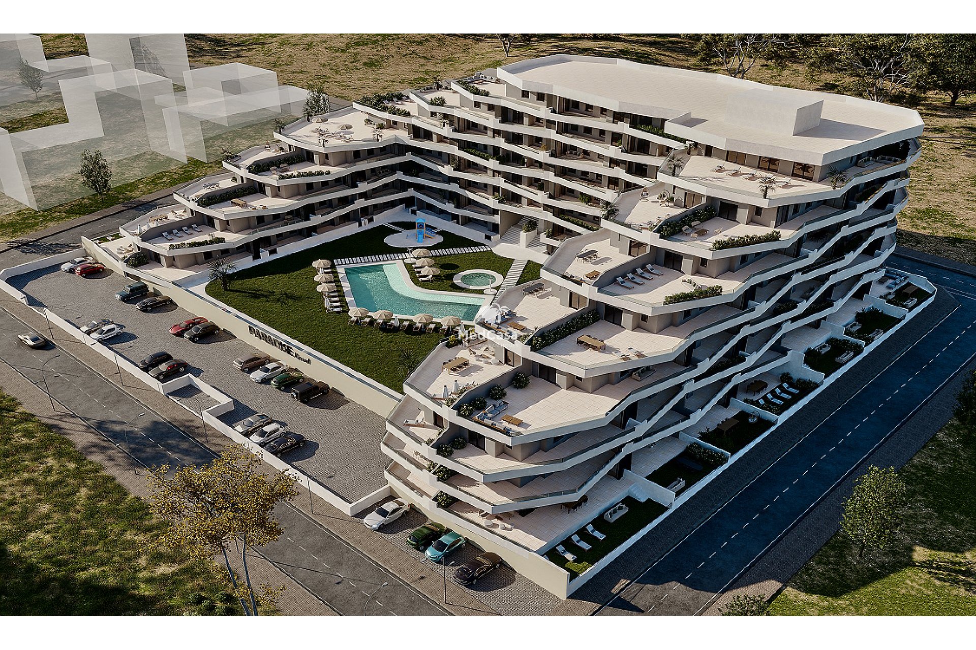 Obra nueva - Apartamento planta baja -
San Miguel de Salinas