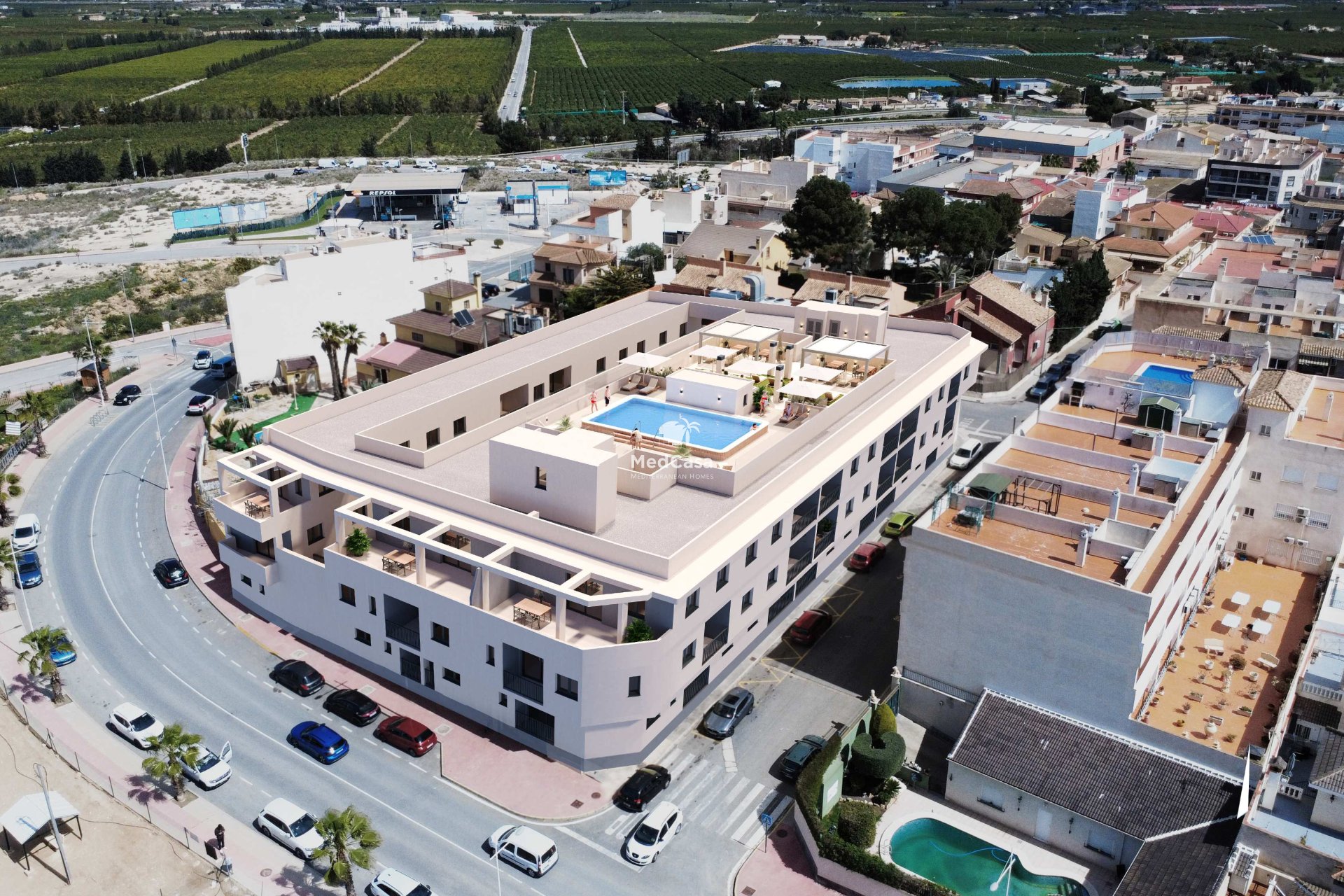 Obra nueva - Apartamento planta baja -
San Miguel de Salinas