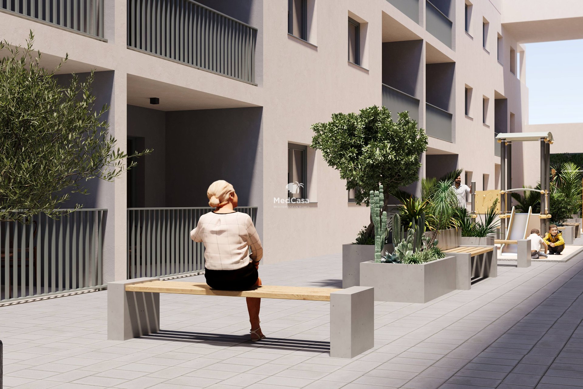 Obra nueva - Apartamento planta baja -
San Miguel de Salinas