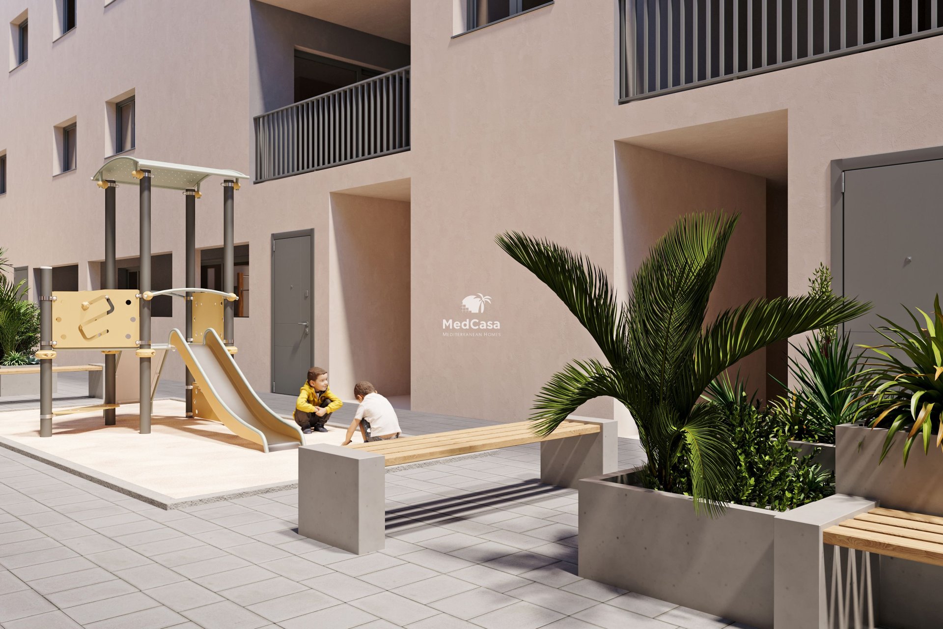 Obra nueva - Apartamento planta baja -
San Miguel de Salinas