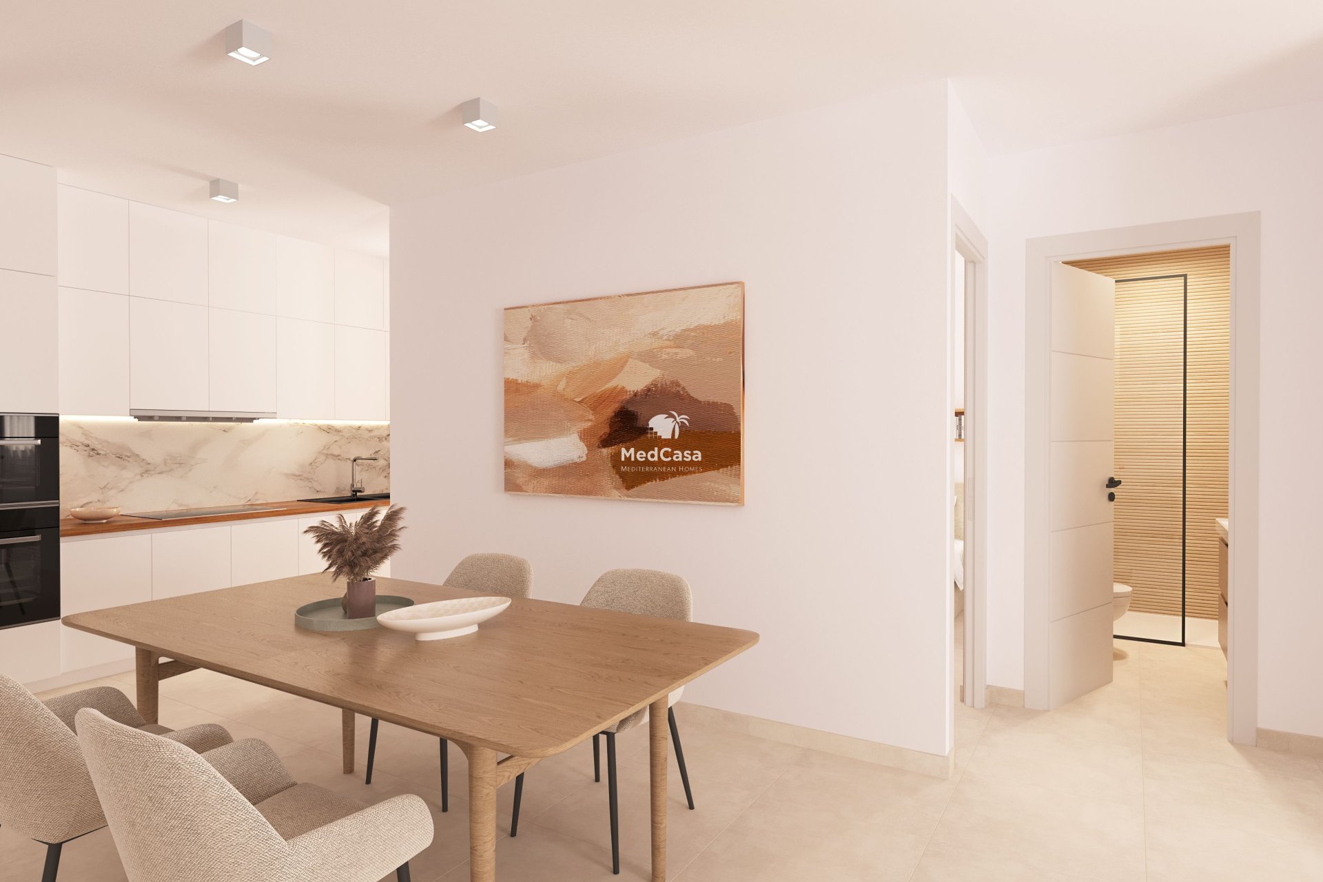 Obra nueva - Apartamento planta baja -
San Miguel de Salinas