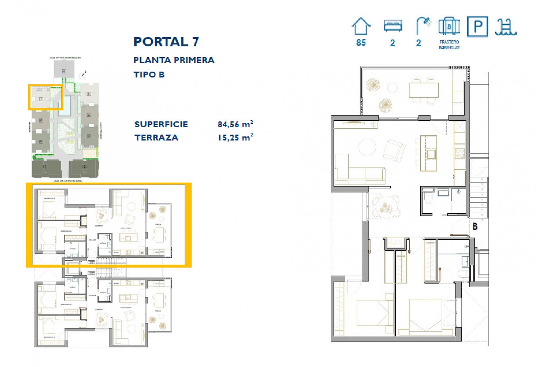 Obra nueva - Apartamento planta baja -
San Pedro del Pinatar