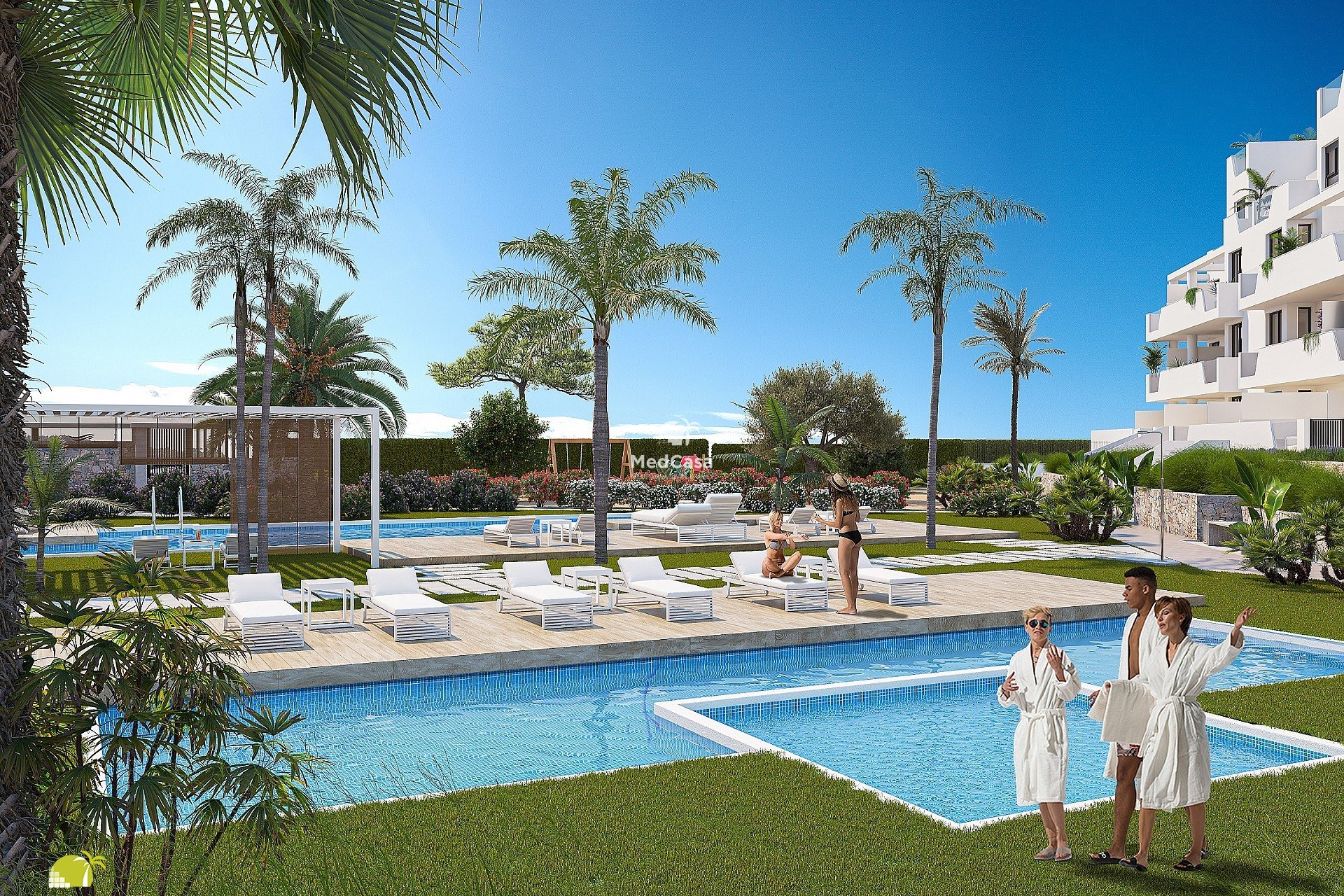 Obra nueva - Apartamento planta baja -
Santa Rosalia