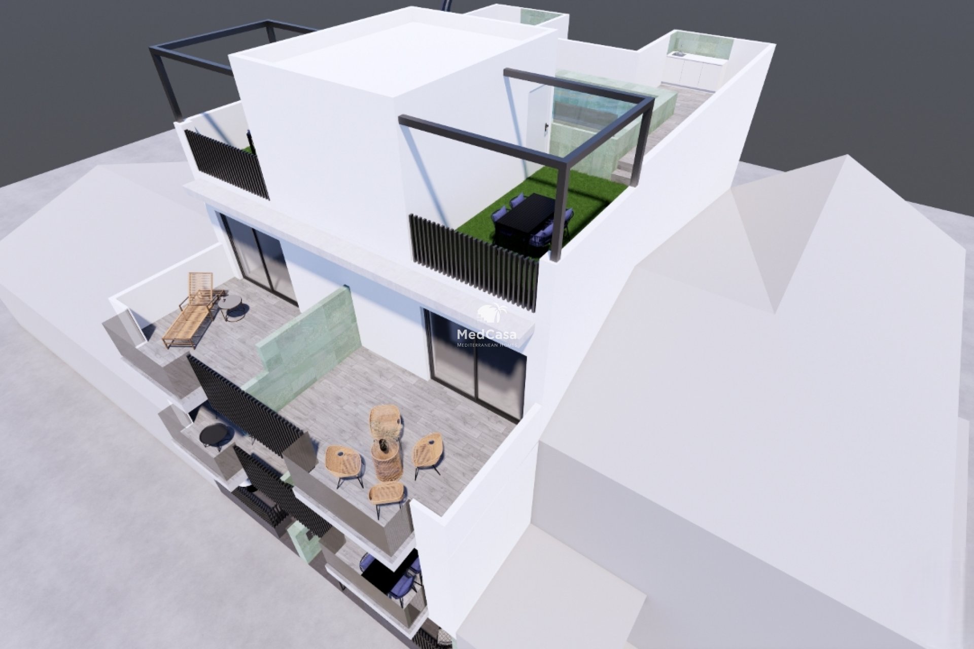 Obra nueva - Apartamento planta baja -
Torre de la Horadada