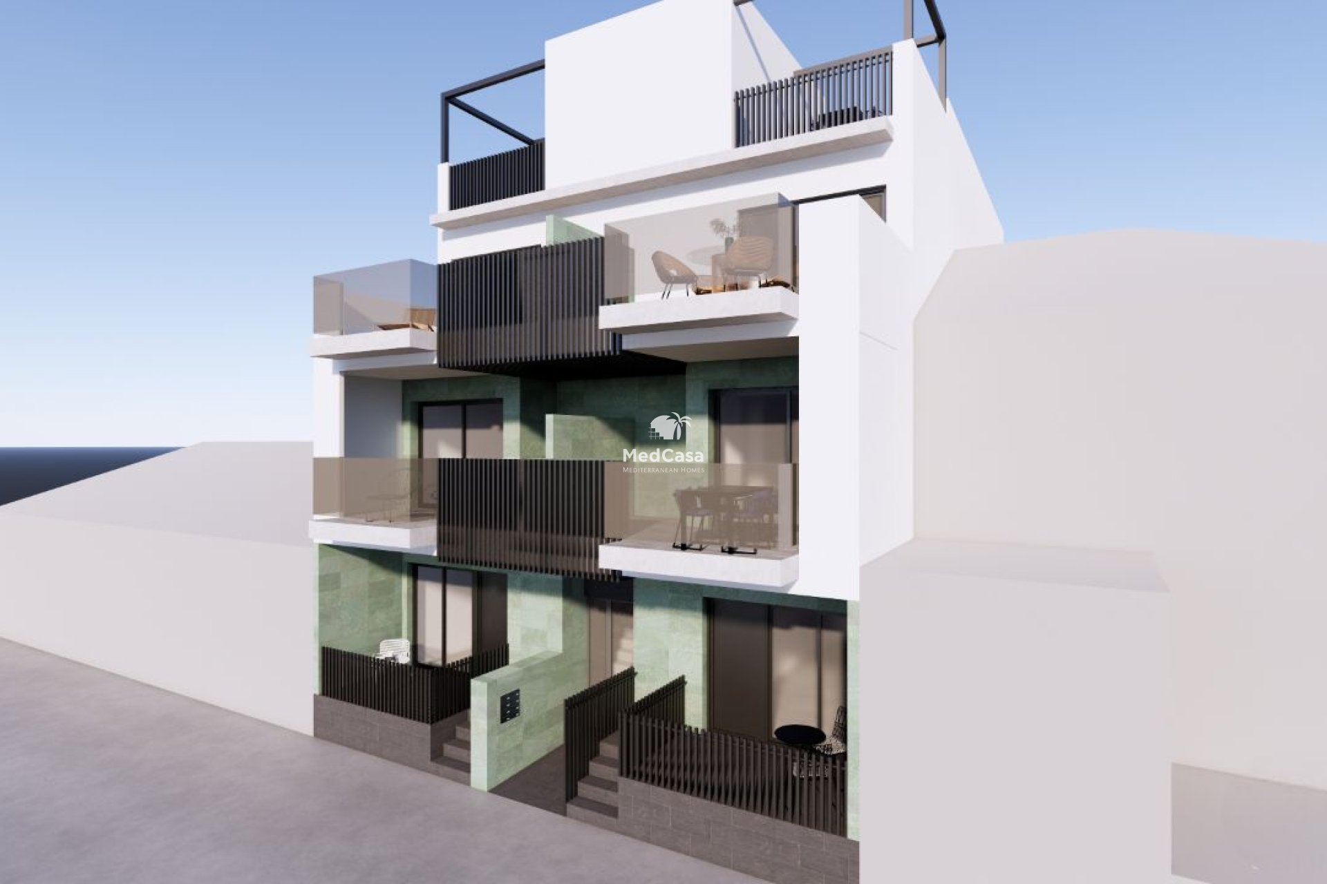 Obra nueva - Apartamento planta baja -
Torre de la Horadada