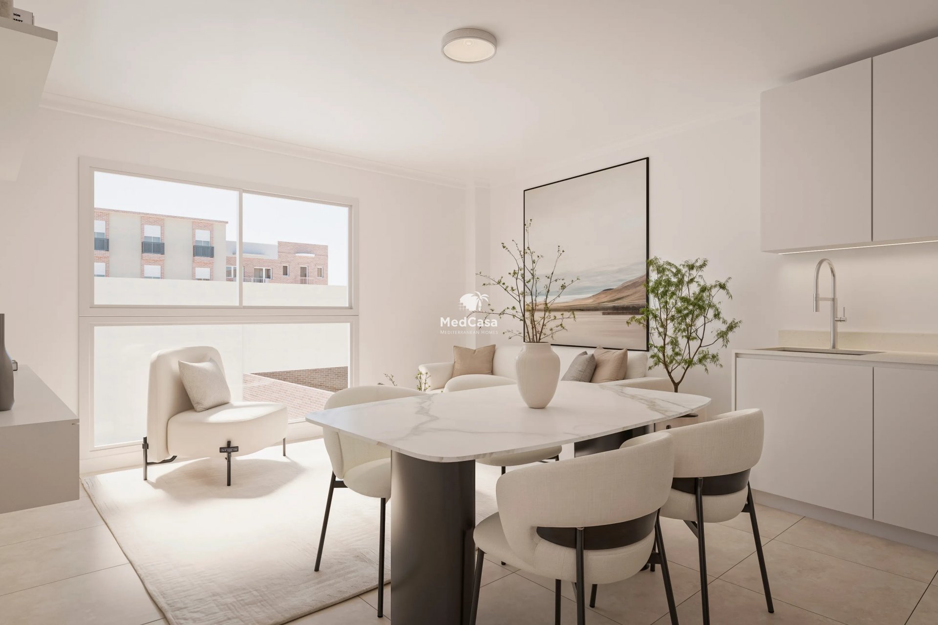 Obra nueva - Apartamento planta baja -
Torrevieja