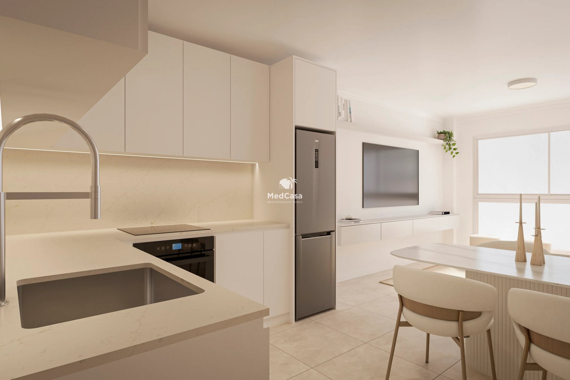 Obra nueva - Apartamento planta baja -
Torrevieja
