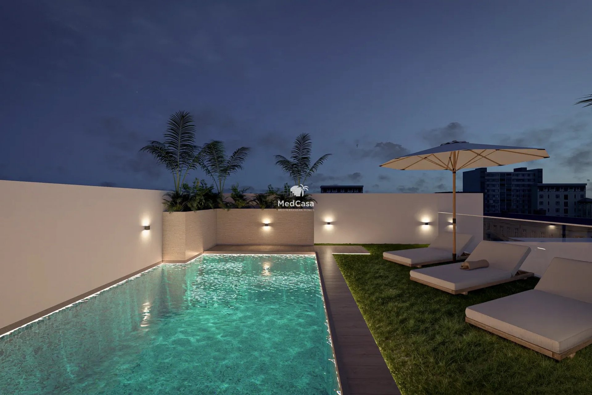 Obra nueva - Apartamento planta baja -
Torrevieja