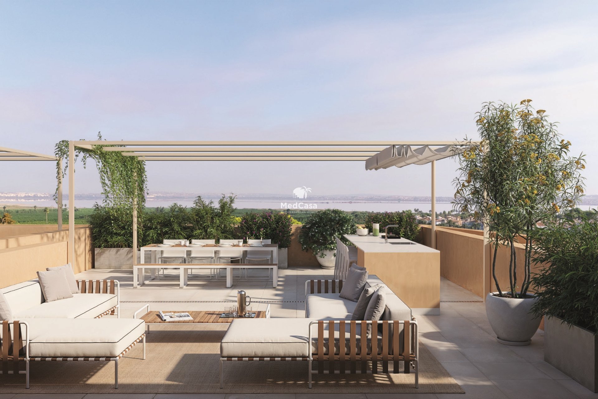 Obra nueva - Apartamento planta baja -
Torrevieja