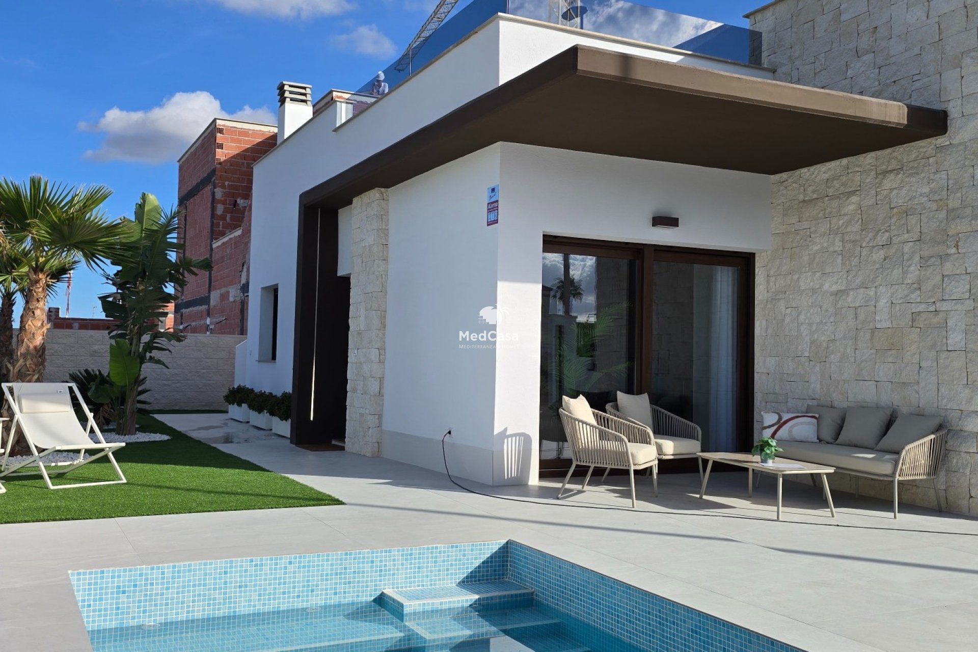 Obra nueva - Semi pareado -
Golf Vistabella