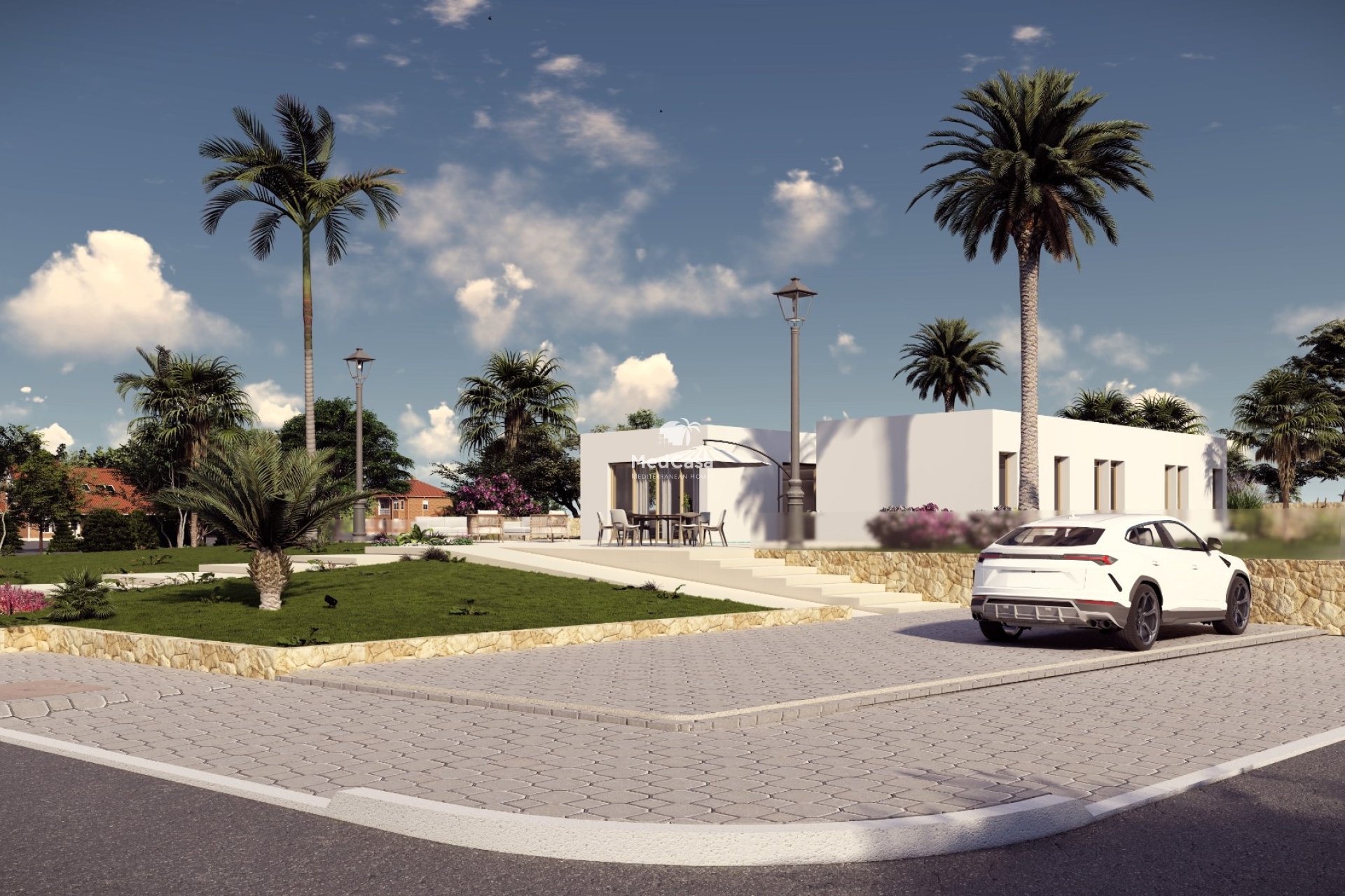 Obra nueva - Villa -
Algorfa
