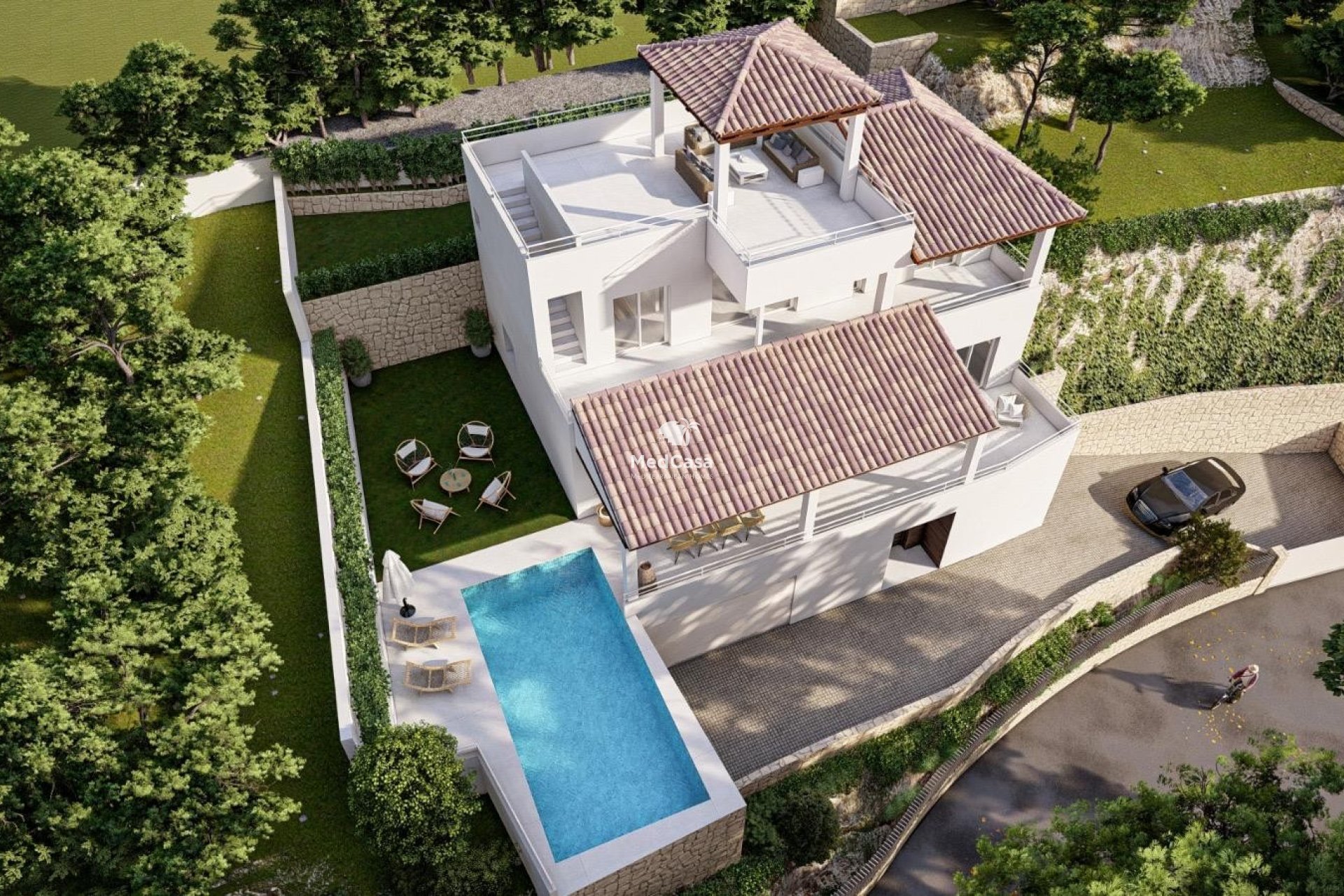 Obra nueva - Villa -
Altea - Altea Hills