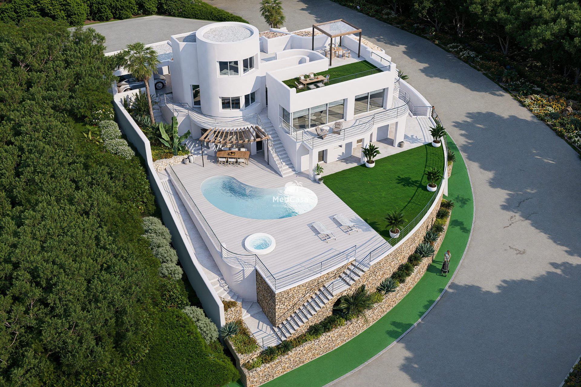Obra nueva - Villa -
Altea