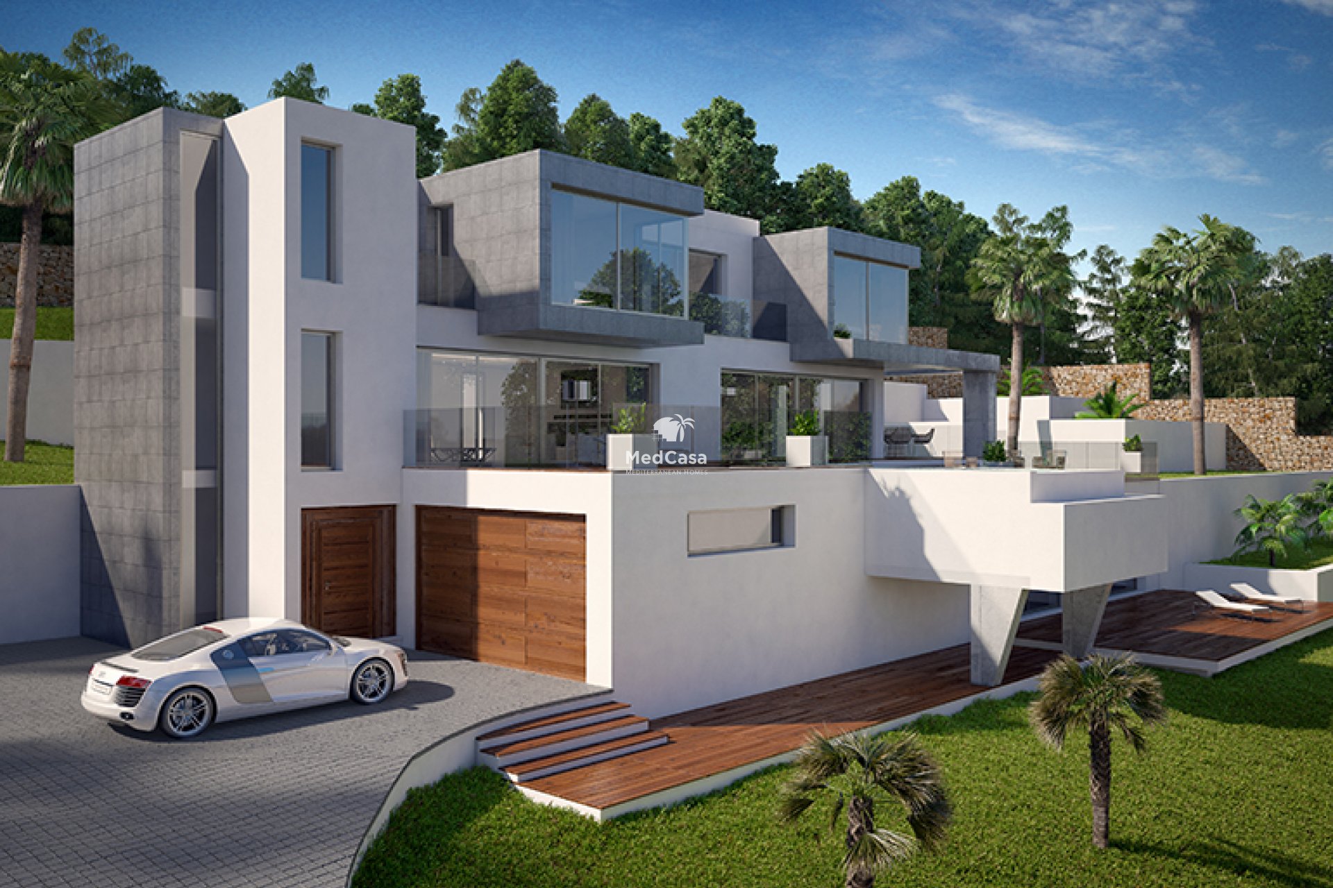 Obra nueva - Villa -
Calpe - Empedrola