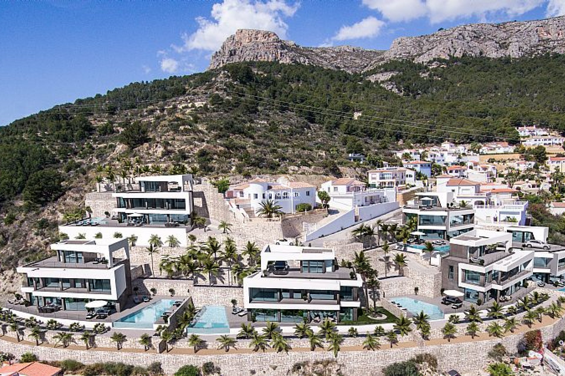 Obra nueva - Villa -
Calpe - Oltamar