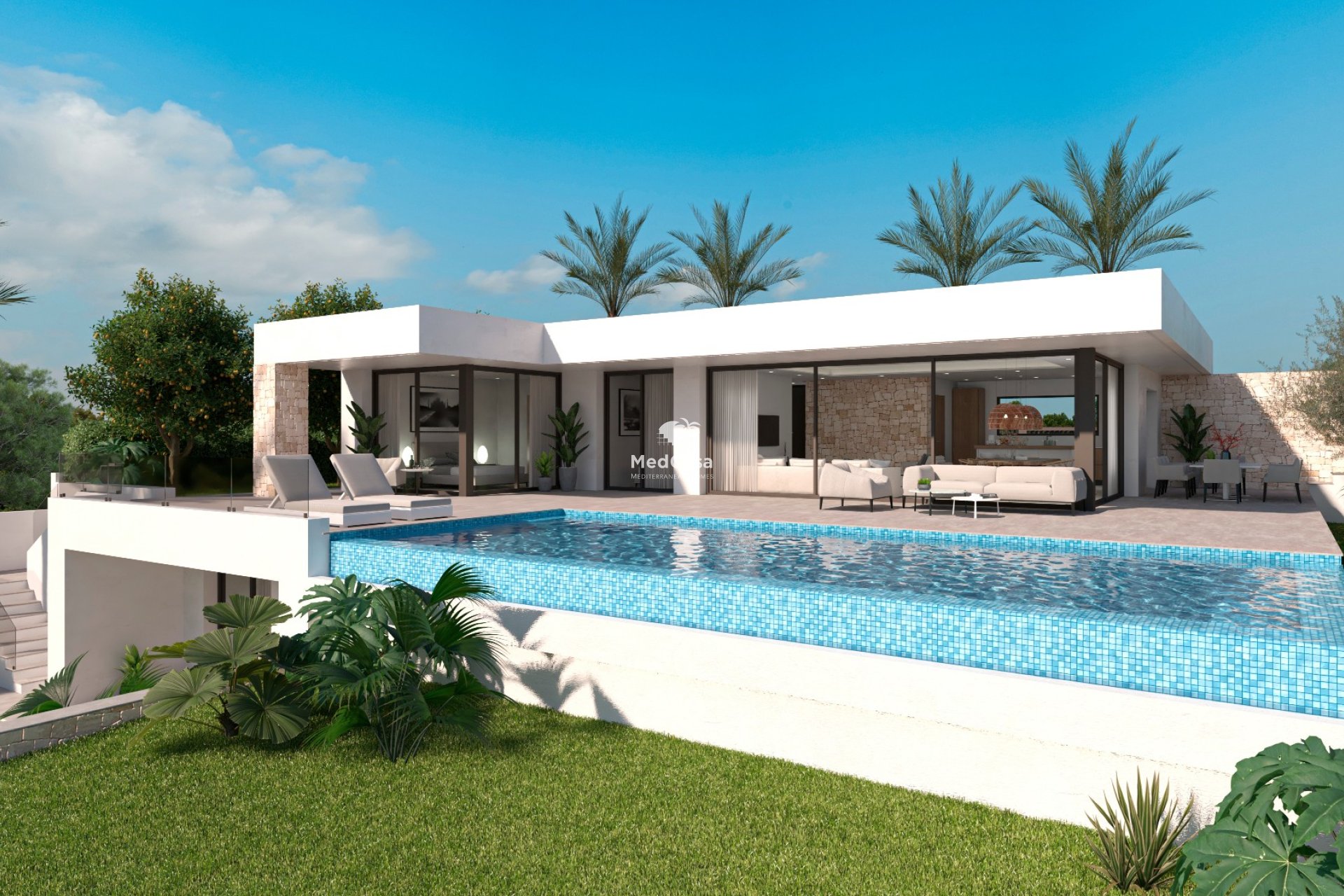 Obra nueva - Villa -
Denia - Corral de Calafat