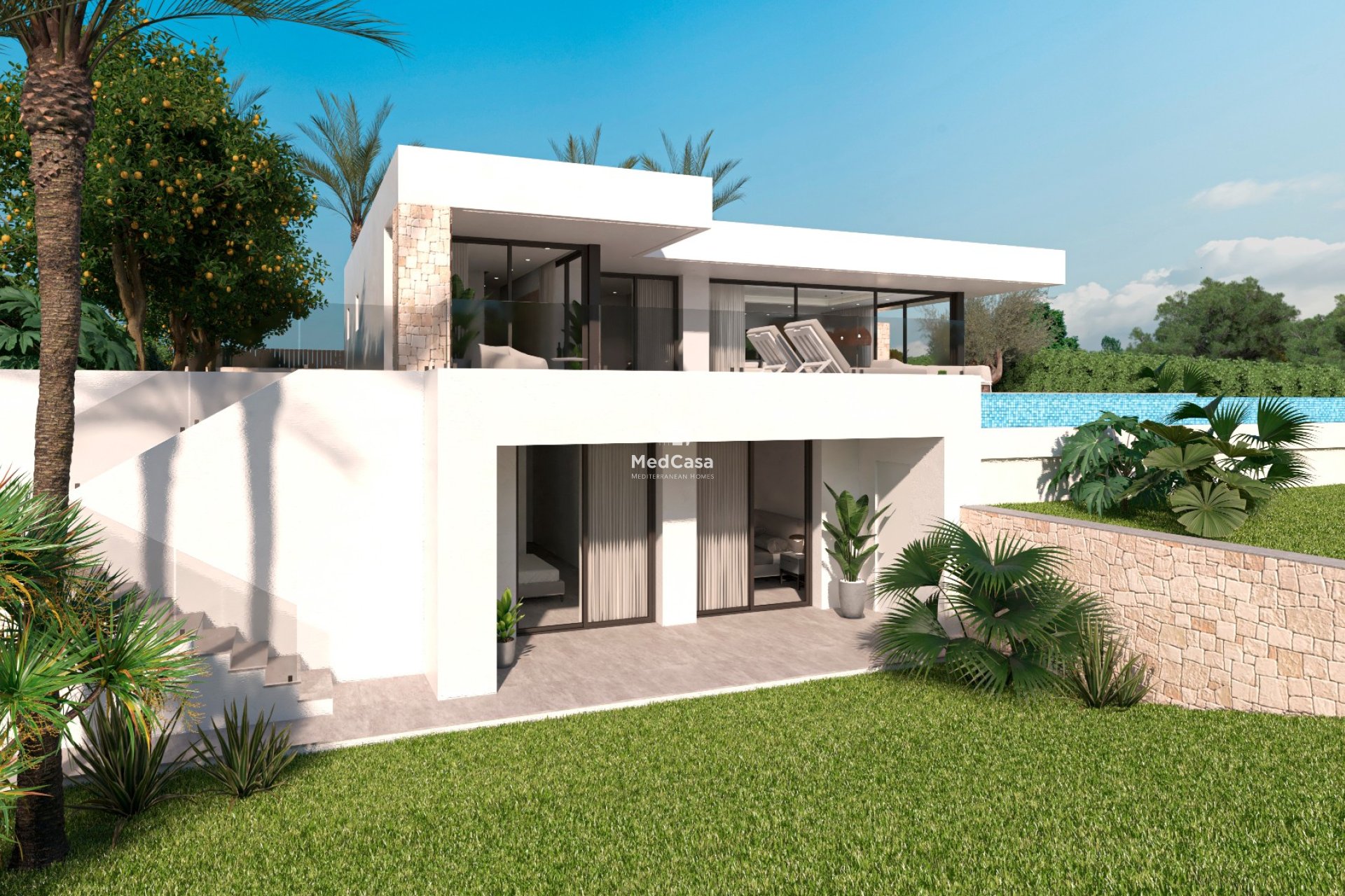 Obra nueva - Villa -
Denia - Corral de Calafat