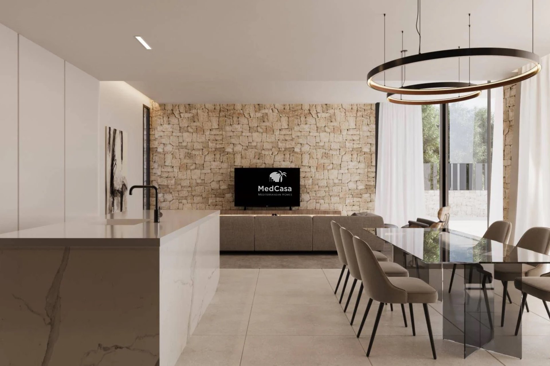 Obra nueva - Villa -
Denia